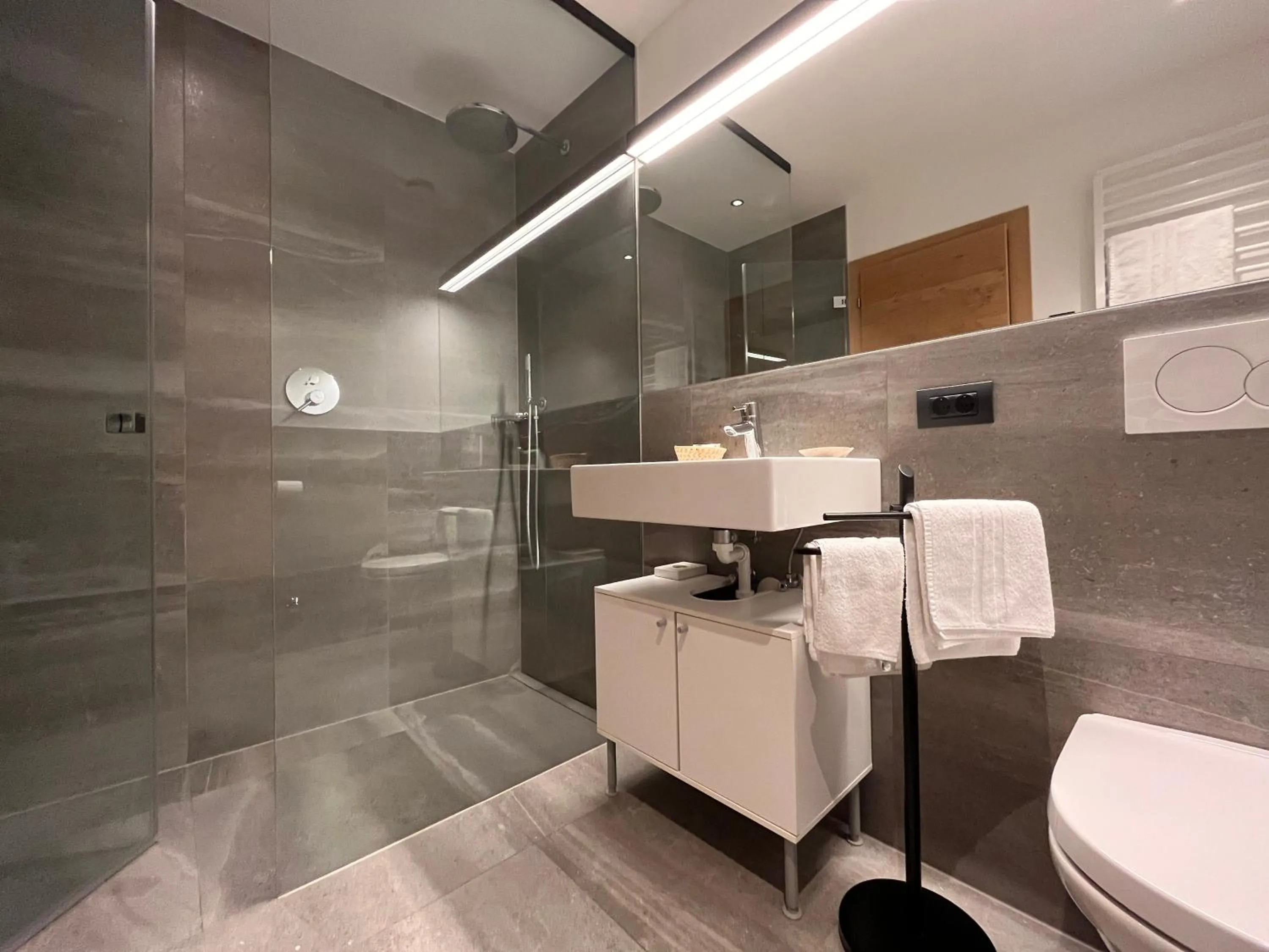 Bathroom in Hotel Krondlhof