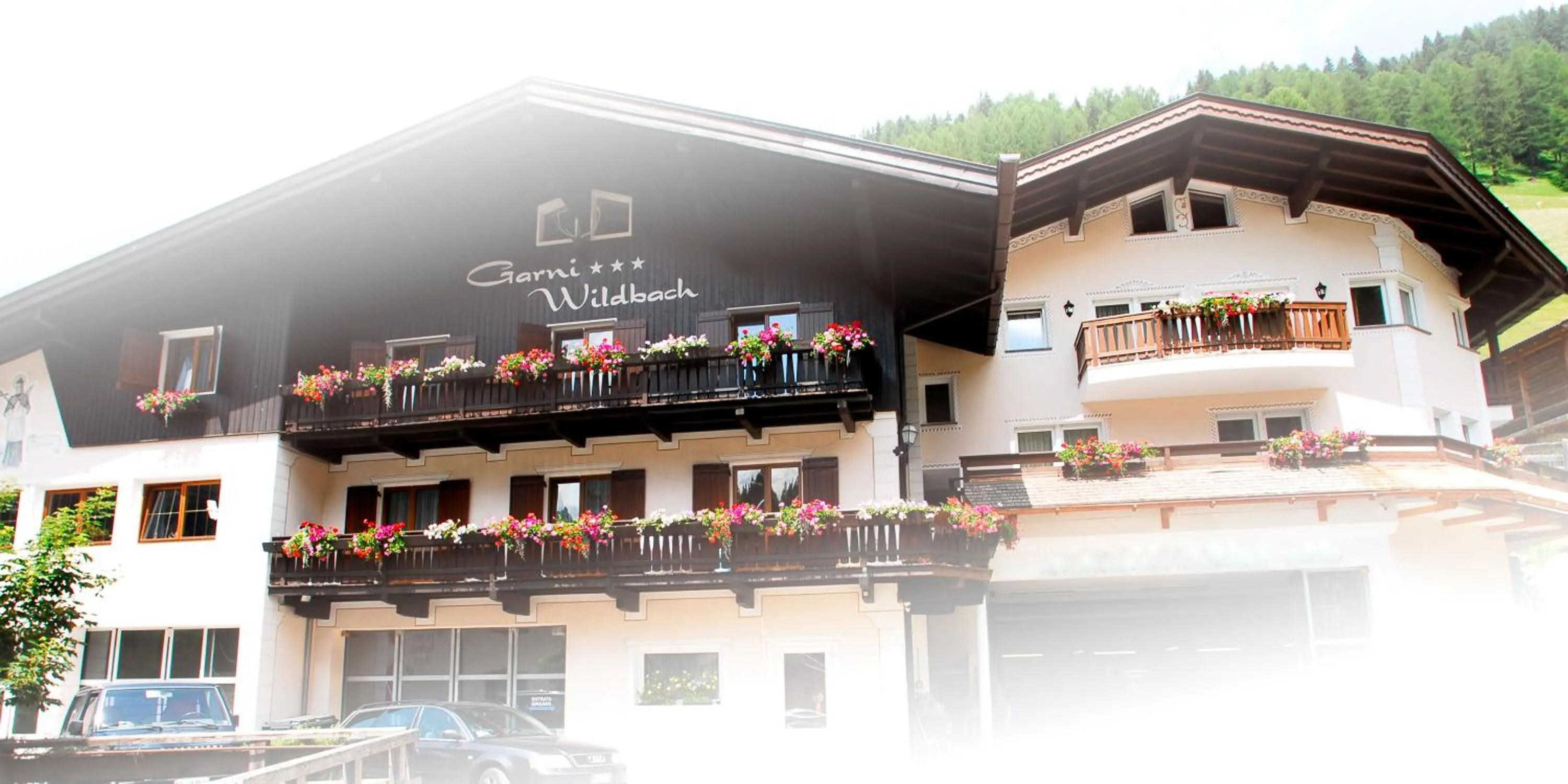 Property building in Garni Hotel and Apartments Wildbach