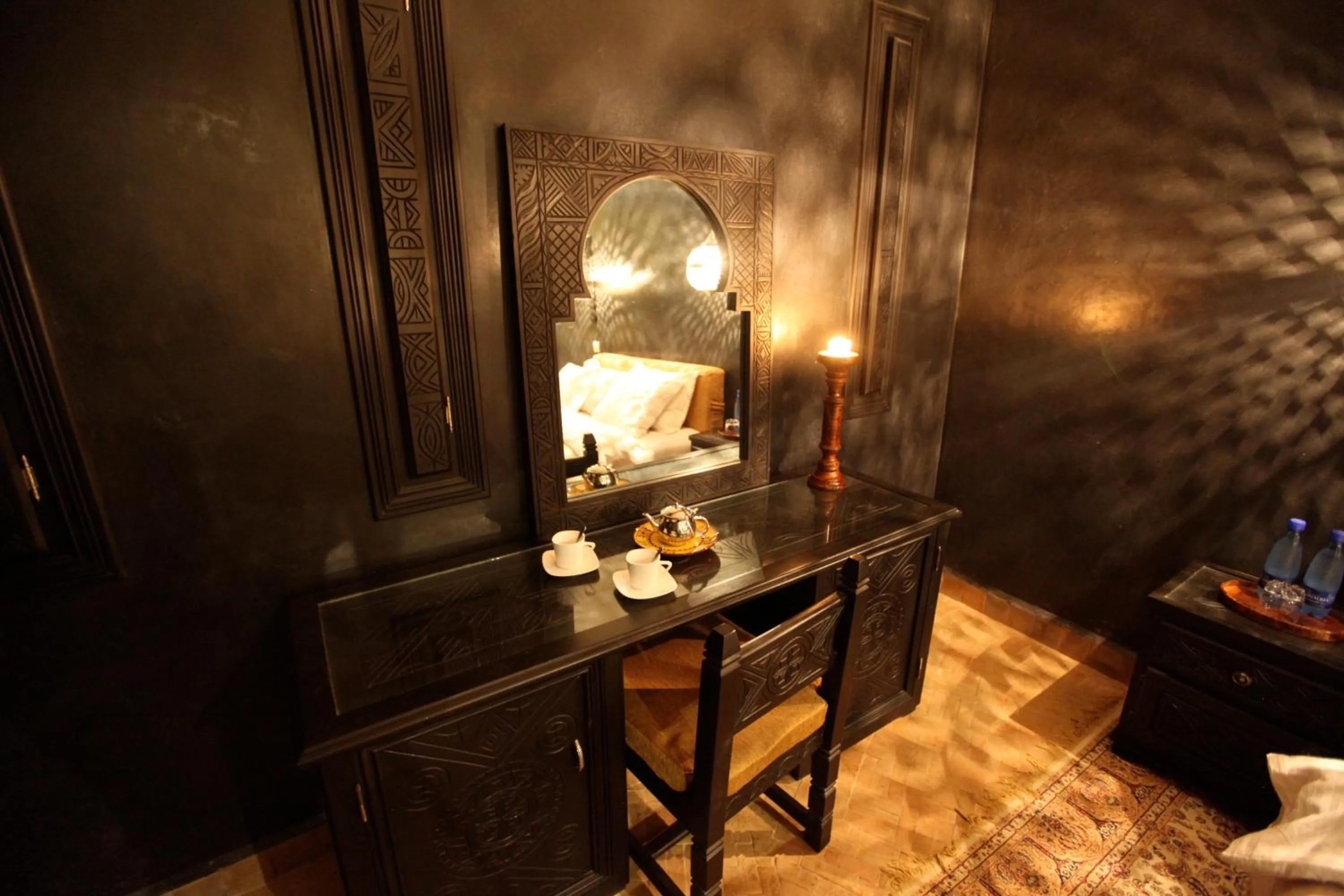 Decorative detail in Riad Dar Haven