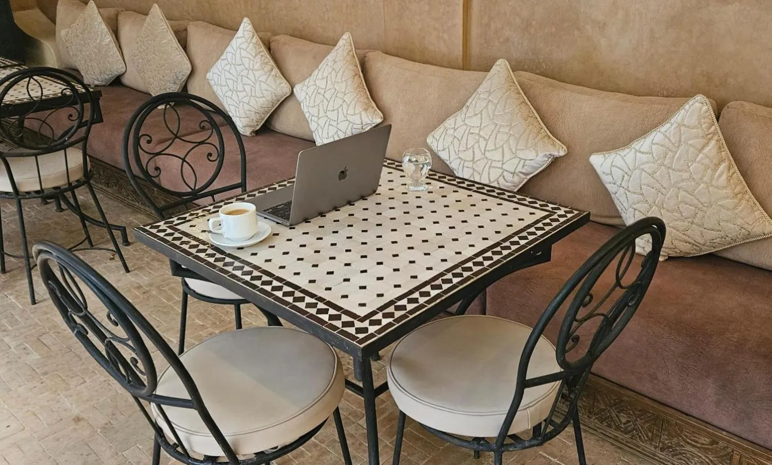 Dining area in Riad Dar Haven