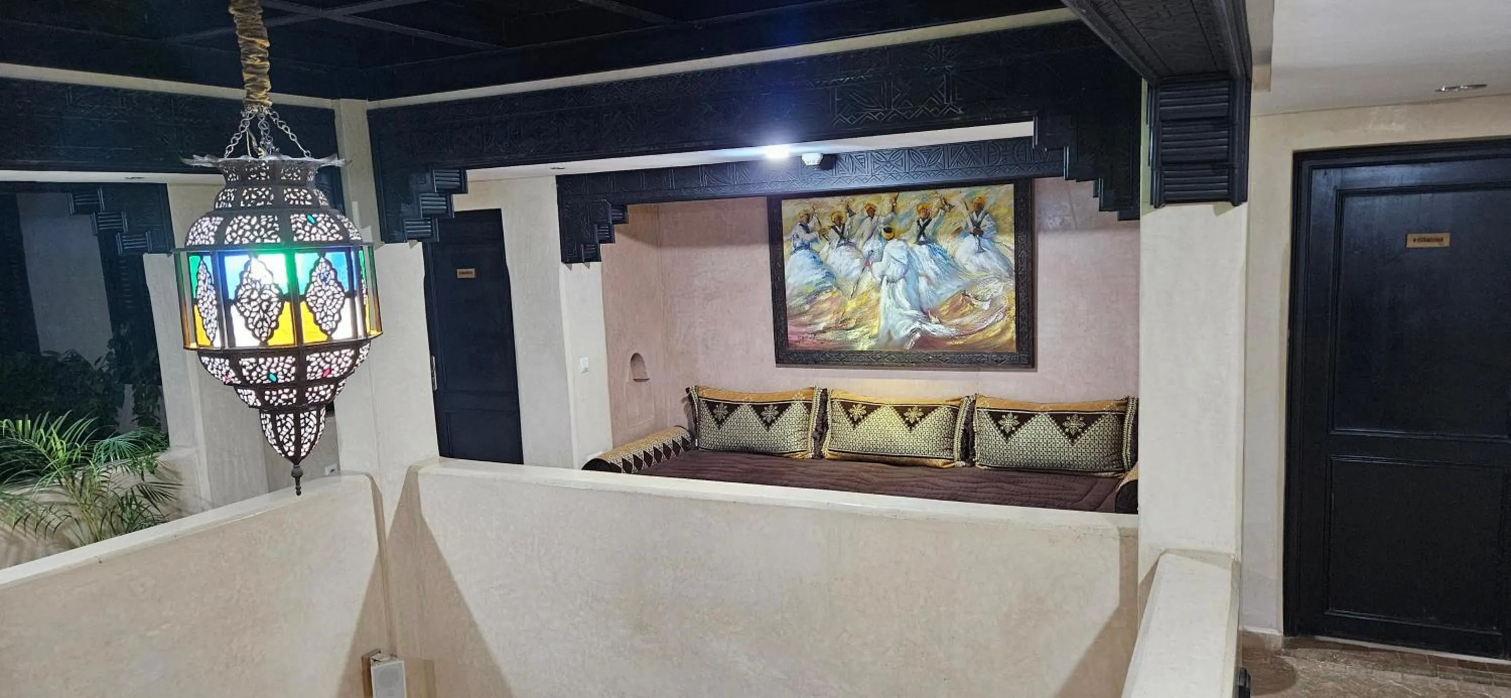 Decorative detail in Riad Dar Haven