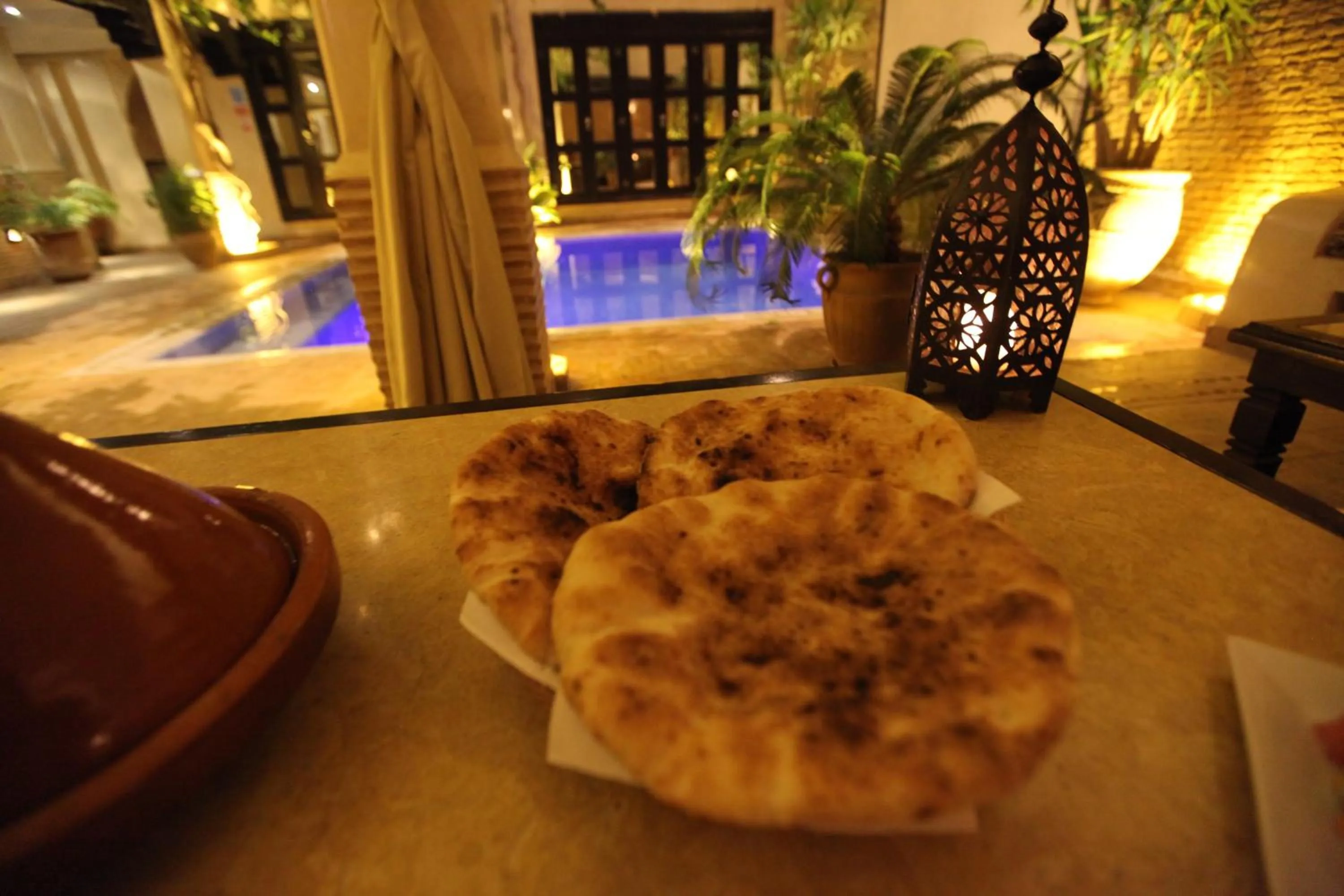 Food close-up in Riad Dar Haven