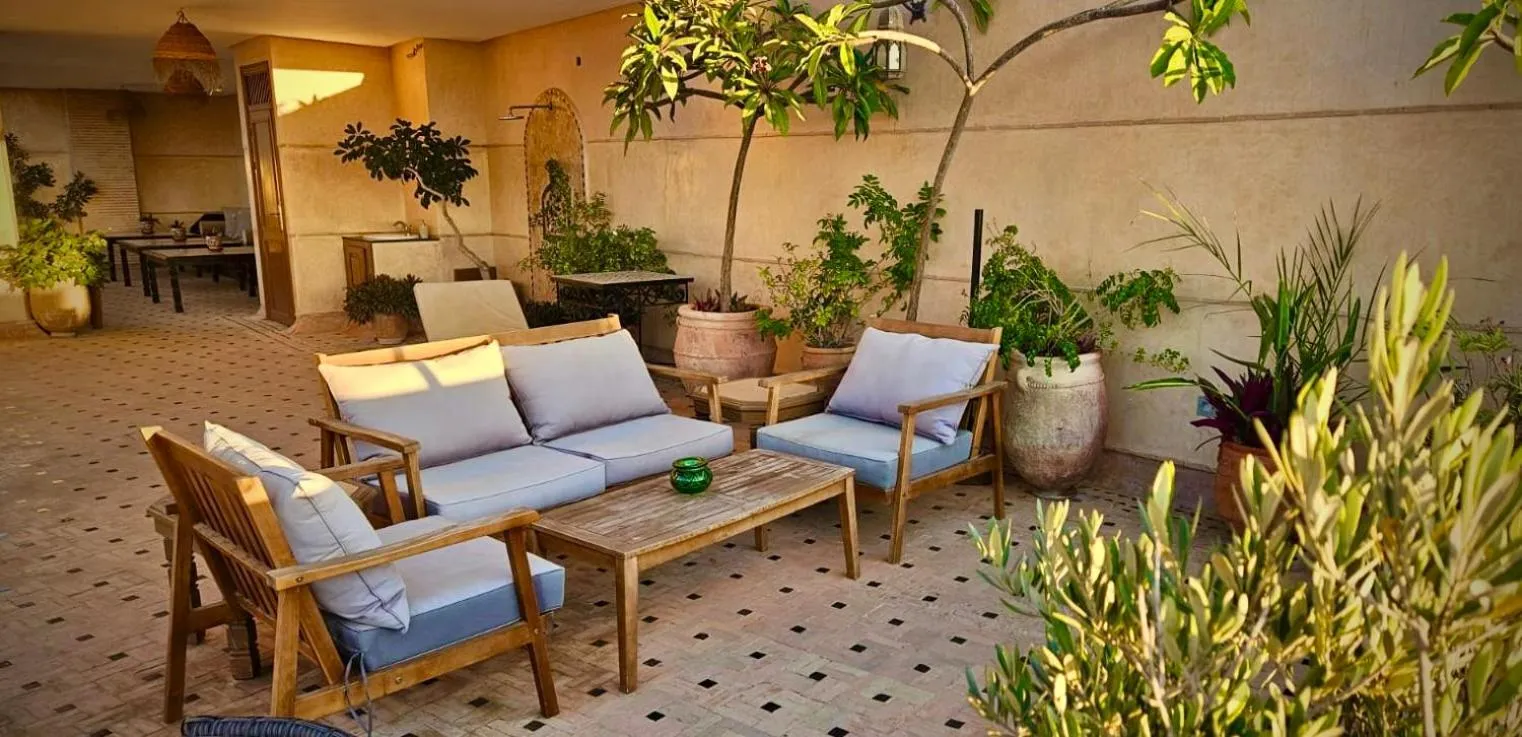 Balcony/Terrace in Riad Dar Haven
