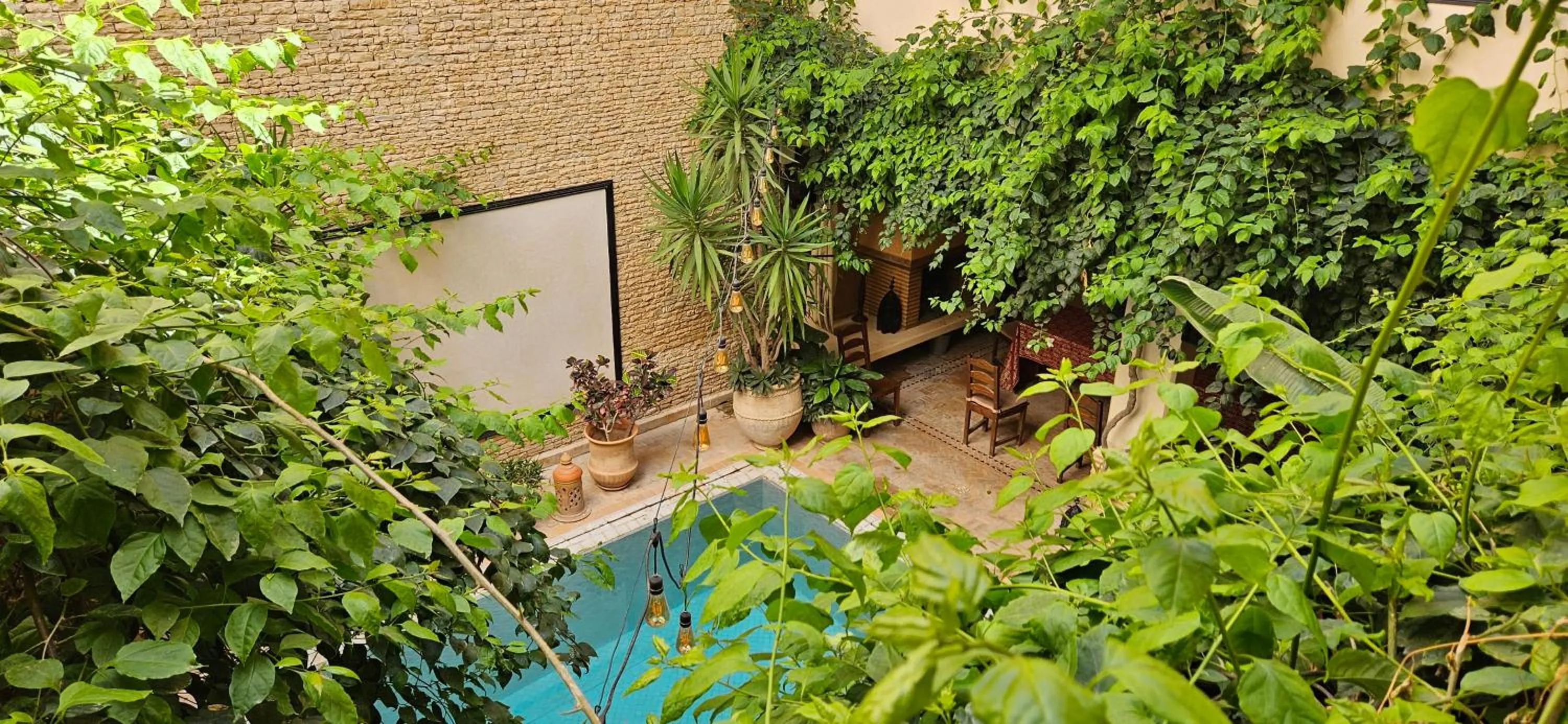 Patio in Riad Dar Haven