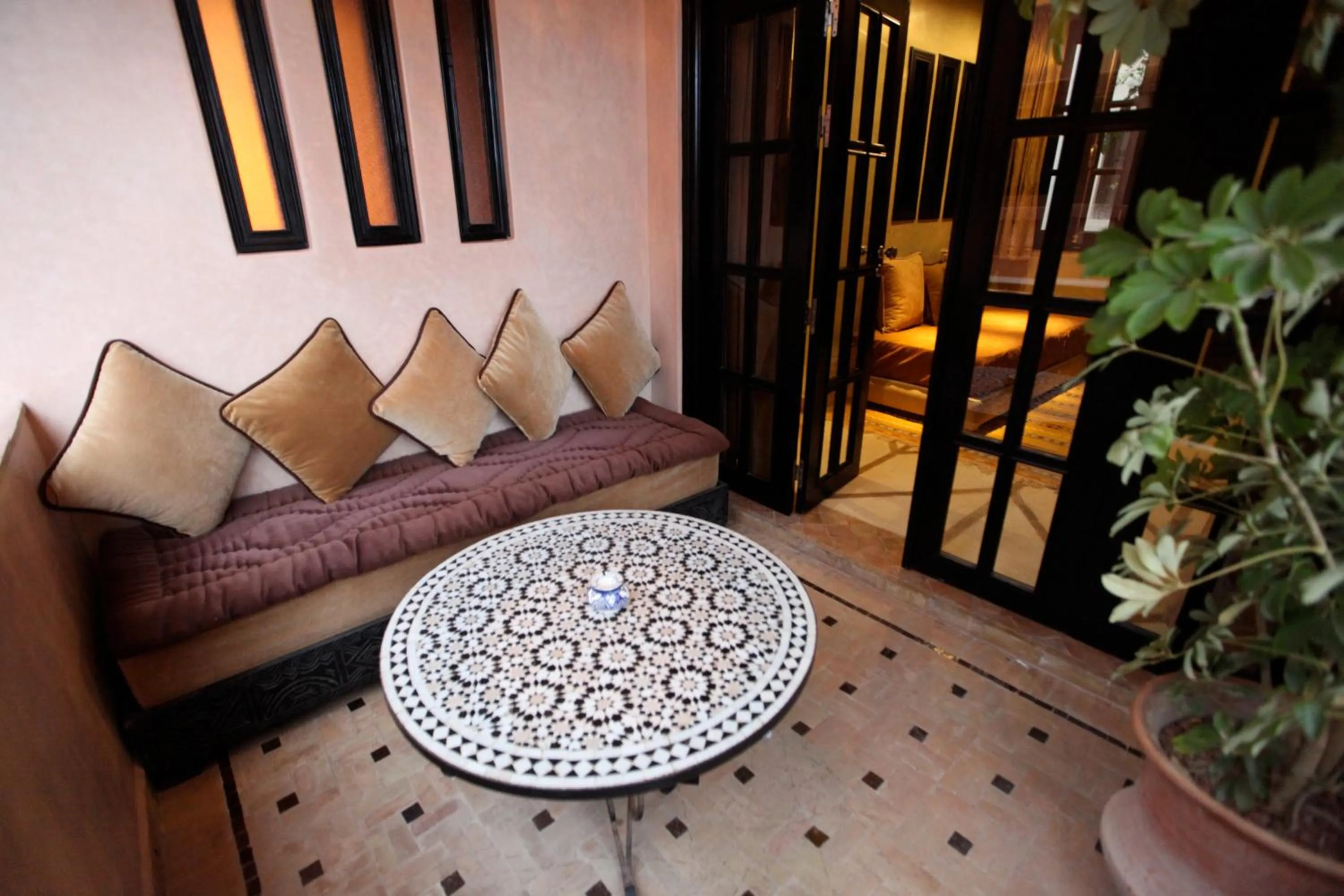Balcony/Terrace in Riad Dar Haven