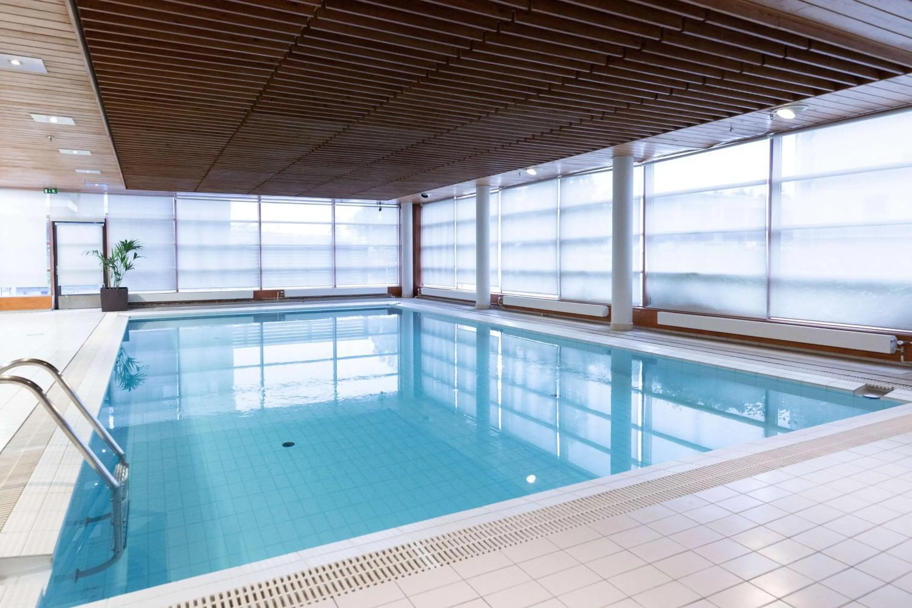 Pool view in Scandic Helsinki Aviacongress