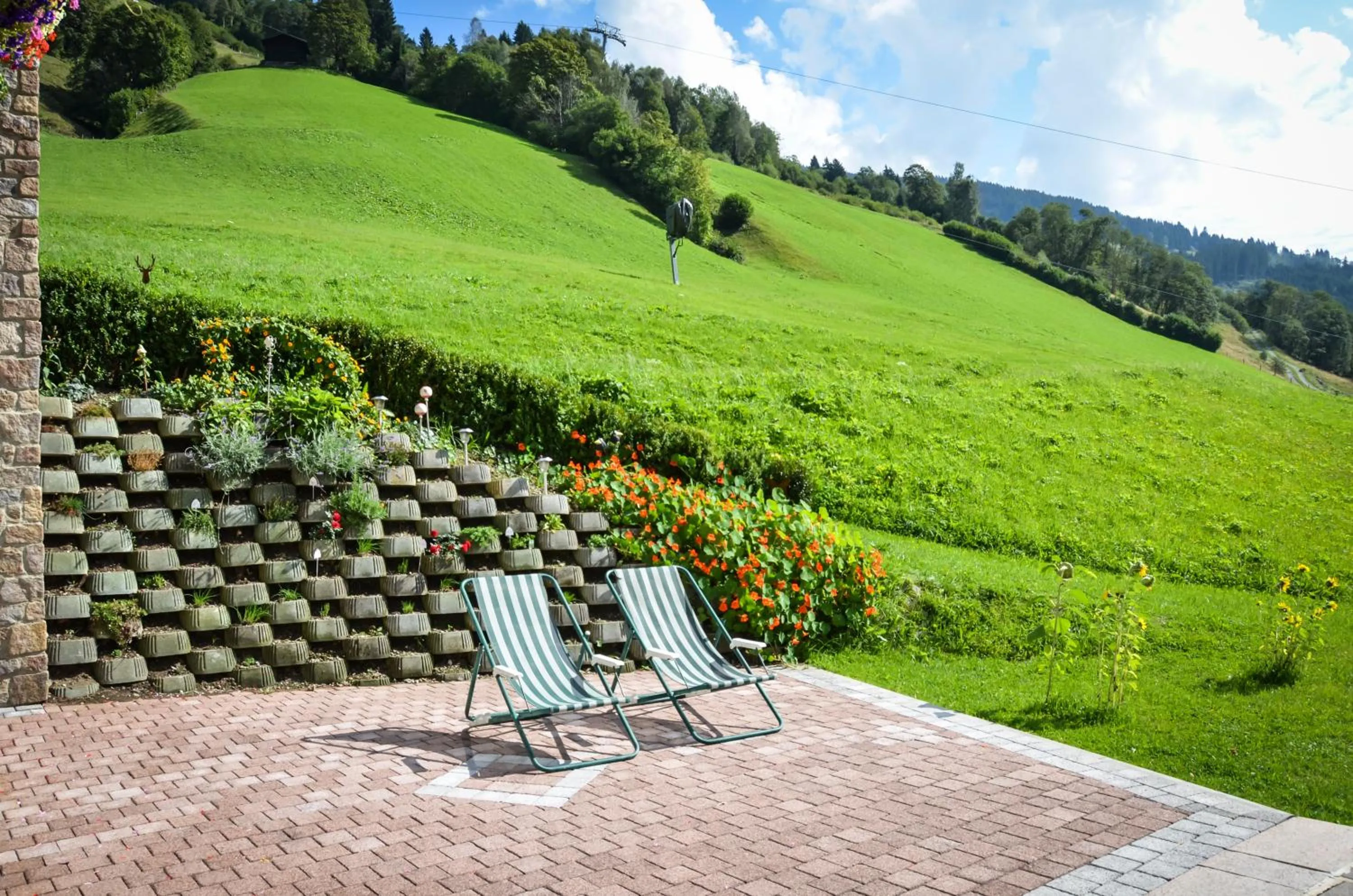 Balcony/Terrace in Ferienhof Wölflbauer