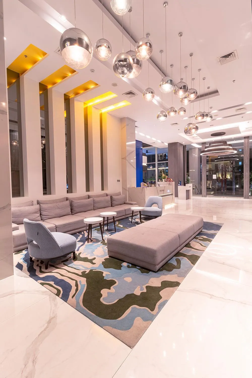 Lobby or reception in Grand Picasso Hotel