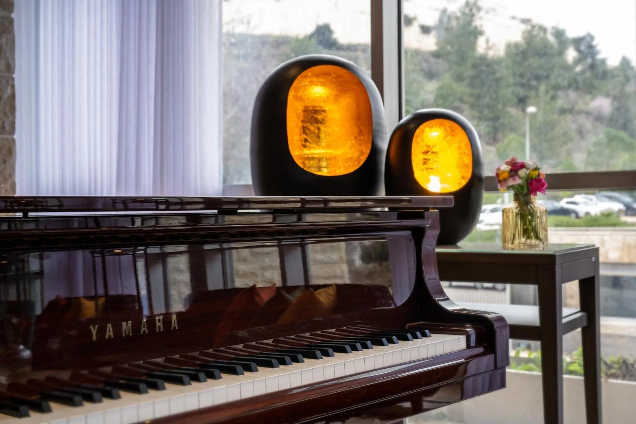 Lounge or bar in Hotel Yehuda