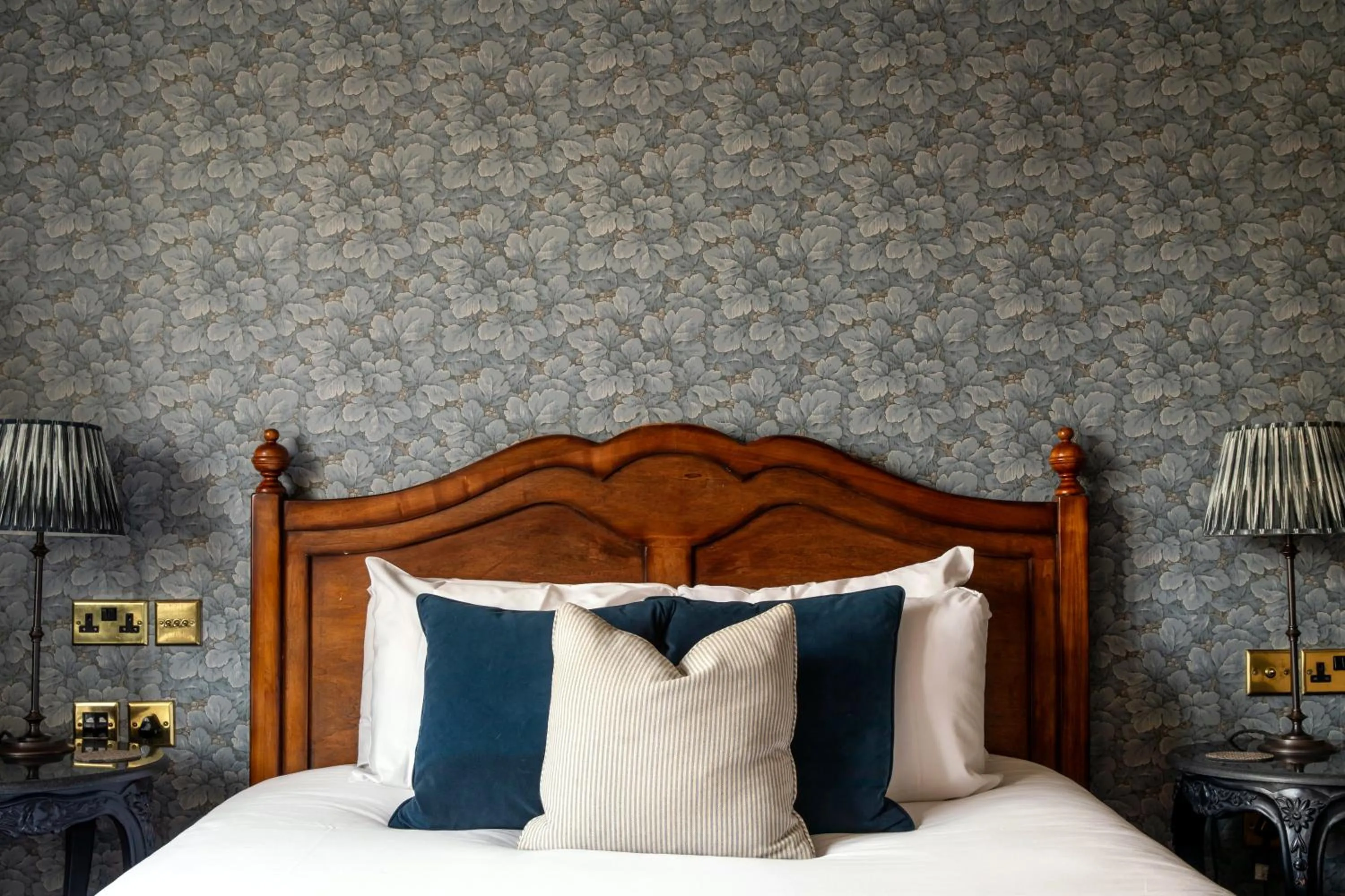 Bed in The Crown Inn