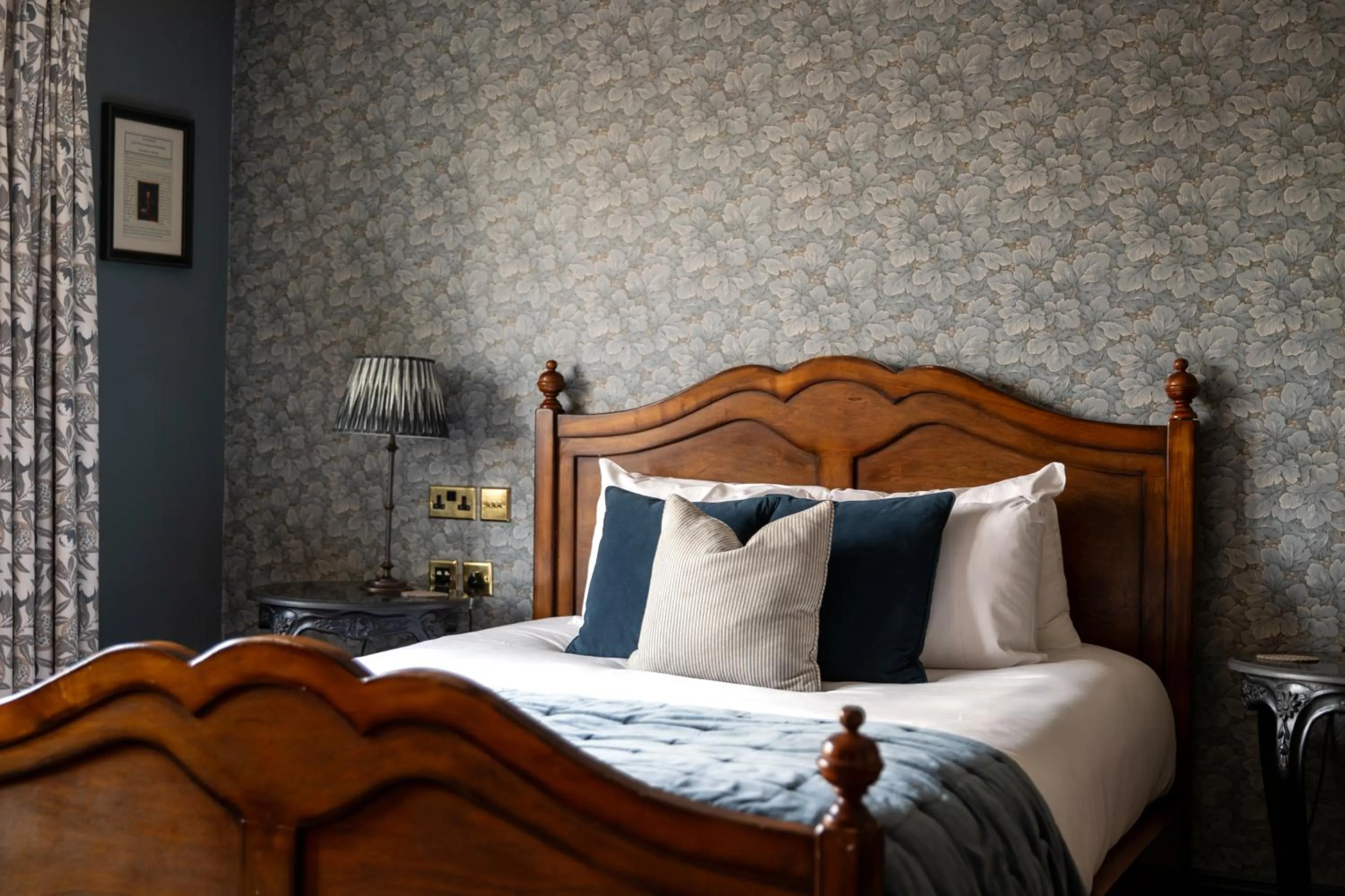 Bed in The Crown Inn