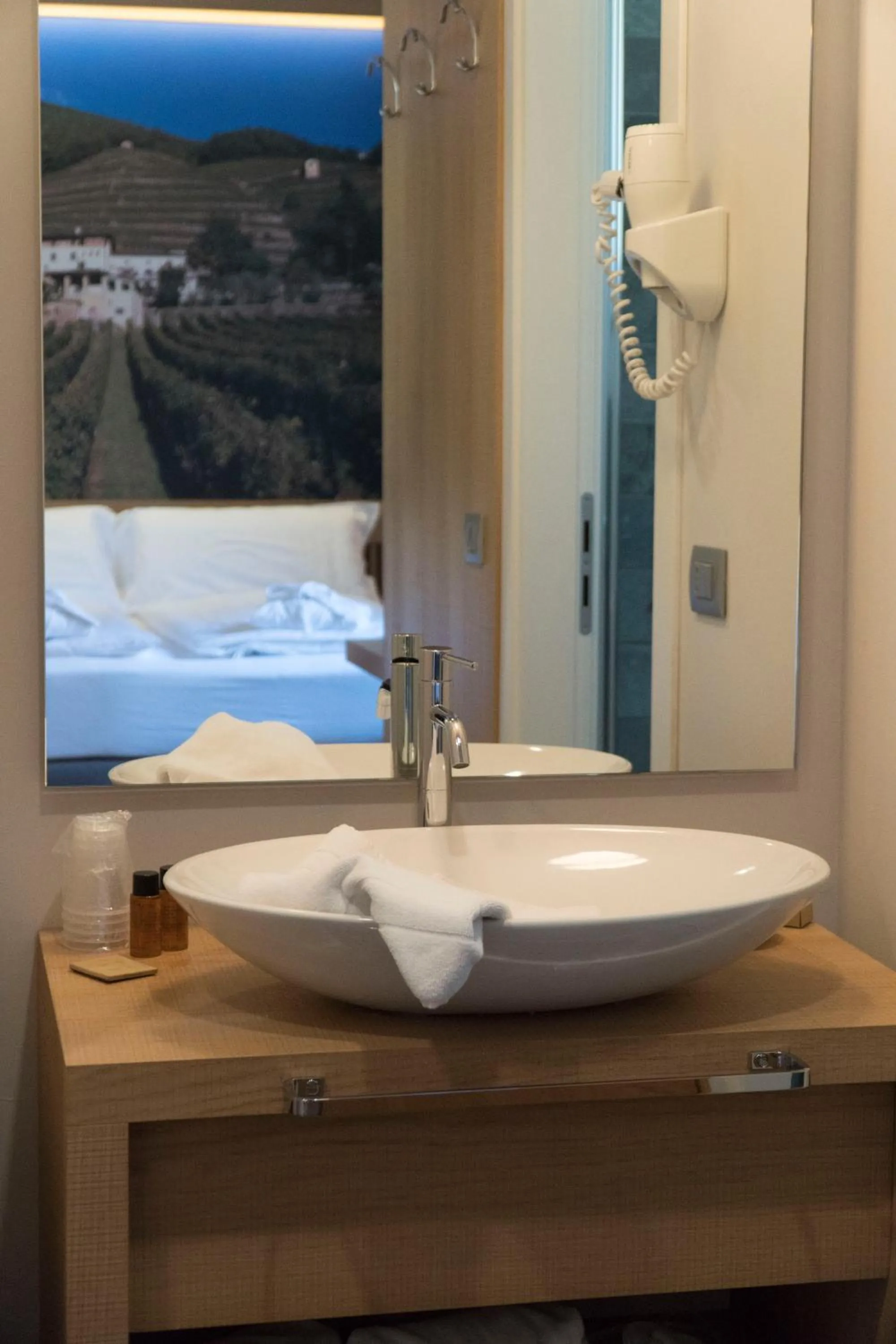 Bedroom in Wine Hotel Retici Balzi