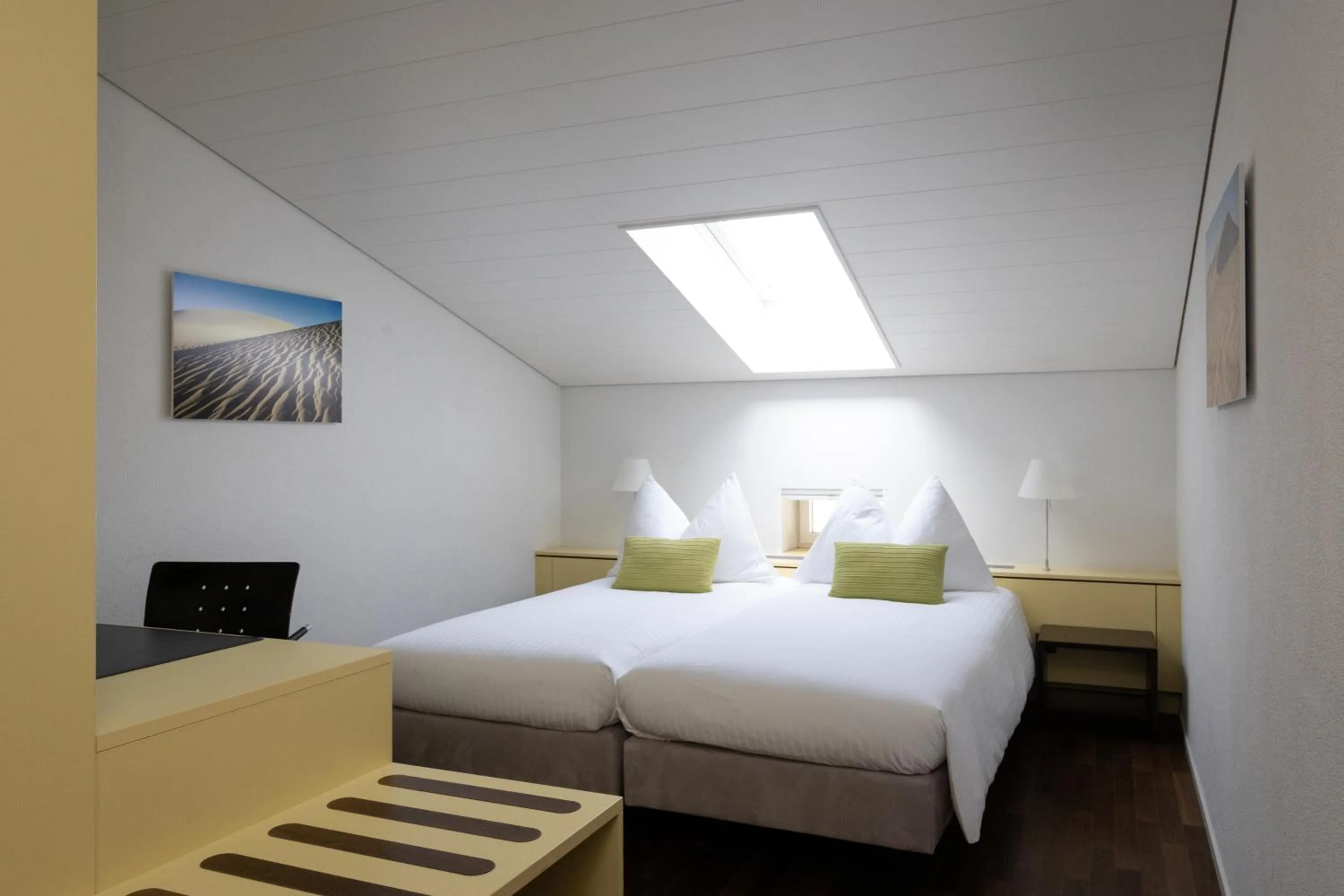 Seating area, Bed in Hotel Spirgarten