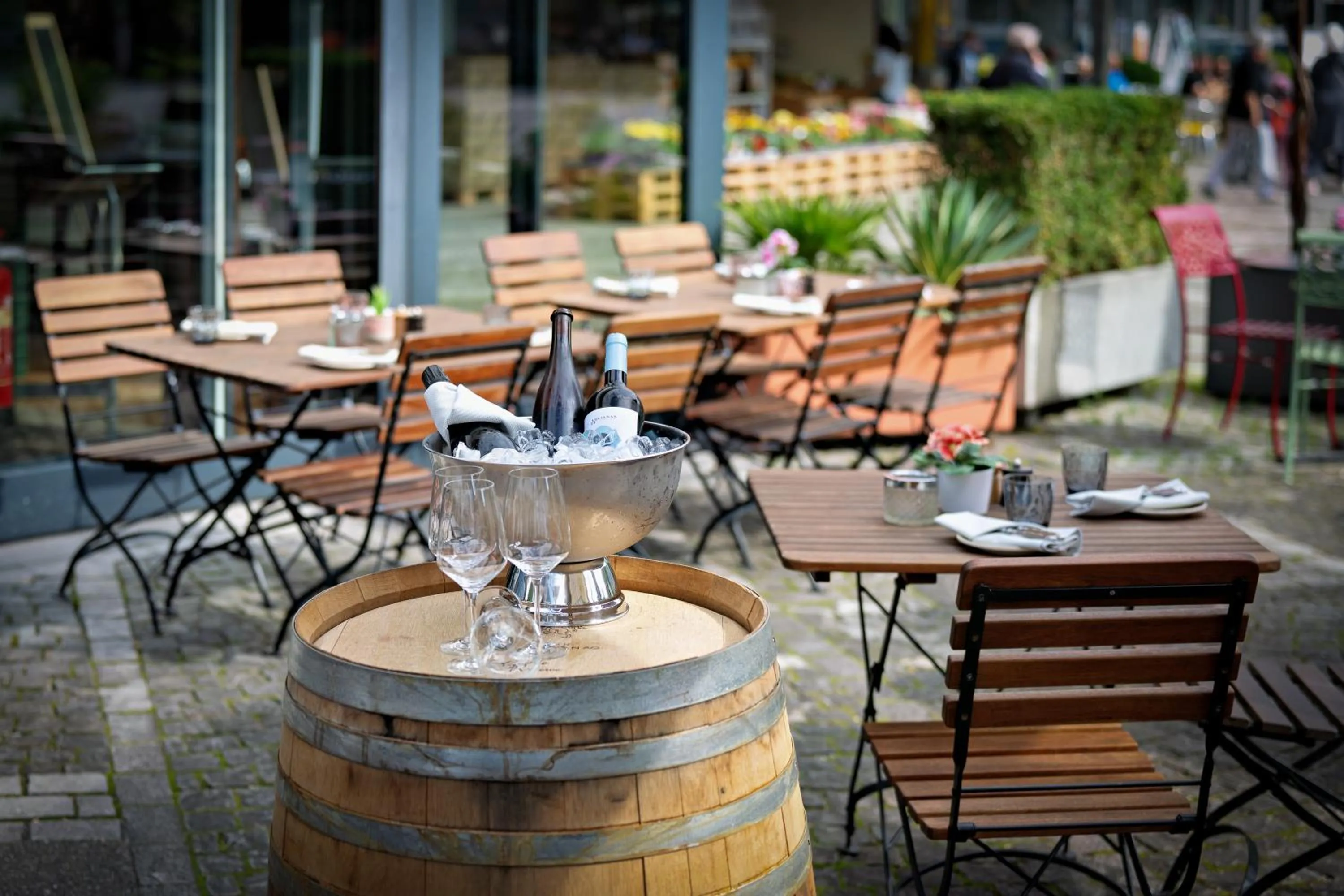 Restaurant/places to eat in Hotel Spirgarten