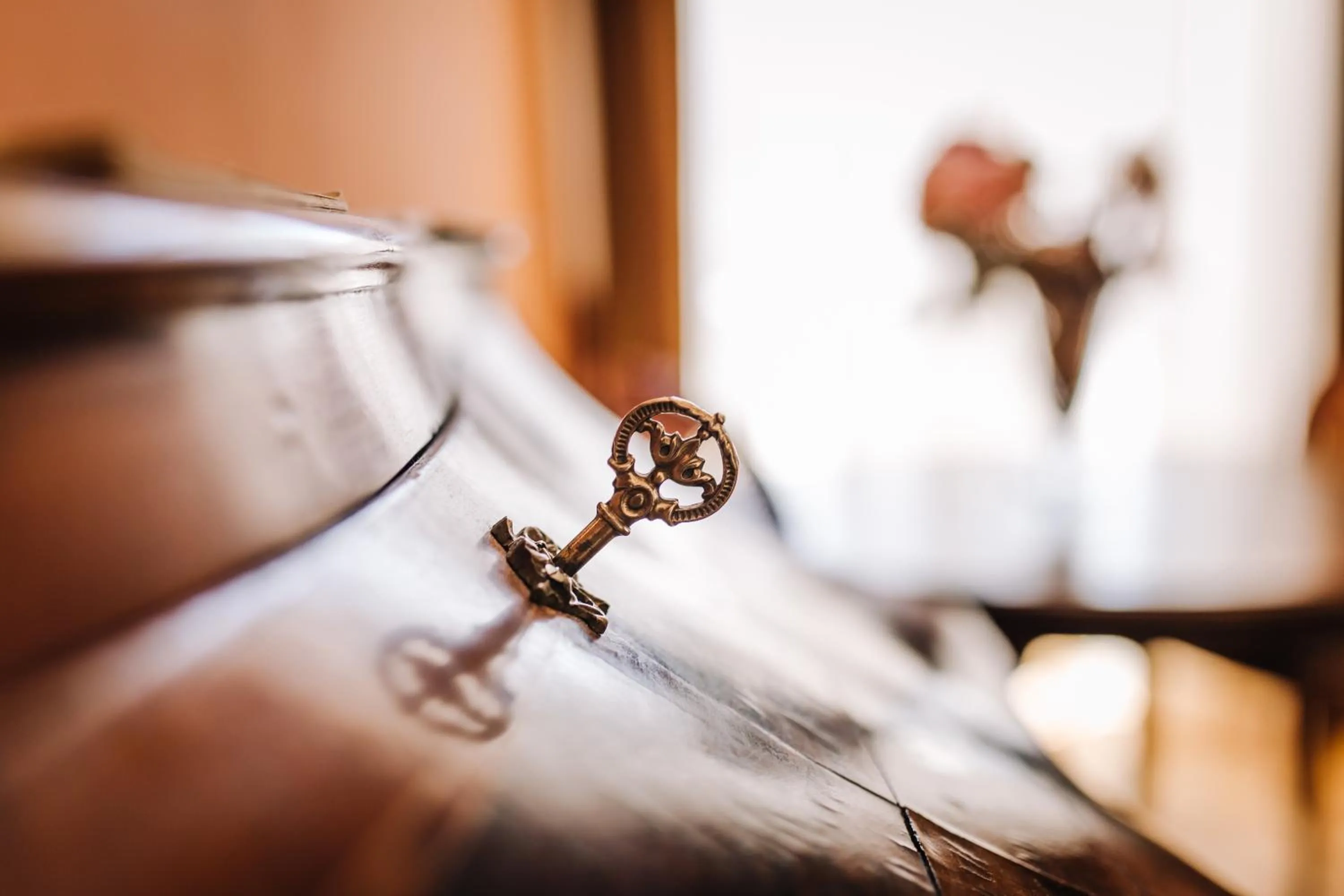 Decorative detail, Bed in Spaccanapoli B&B City Soul