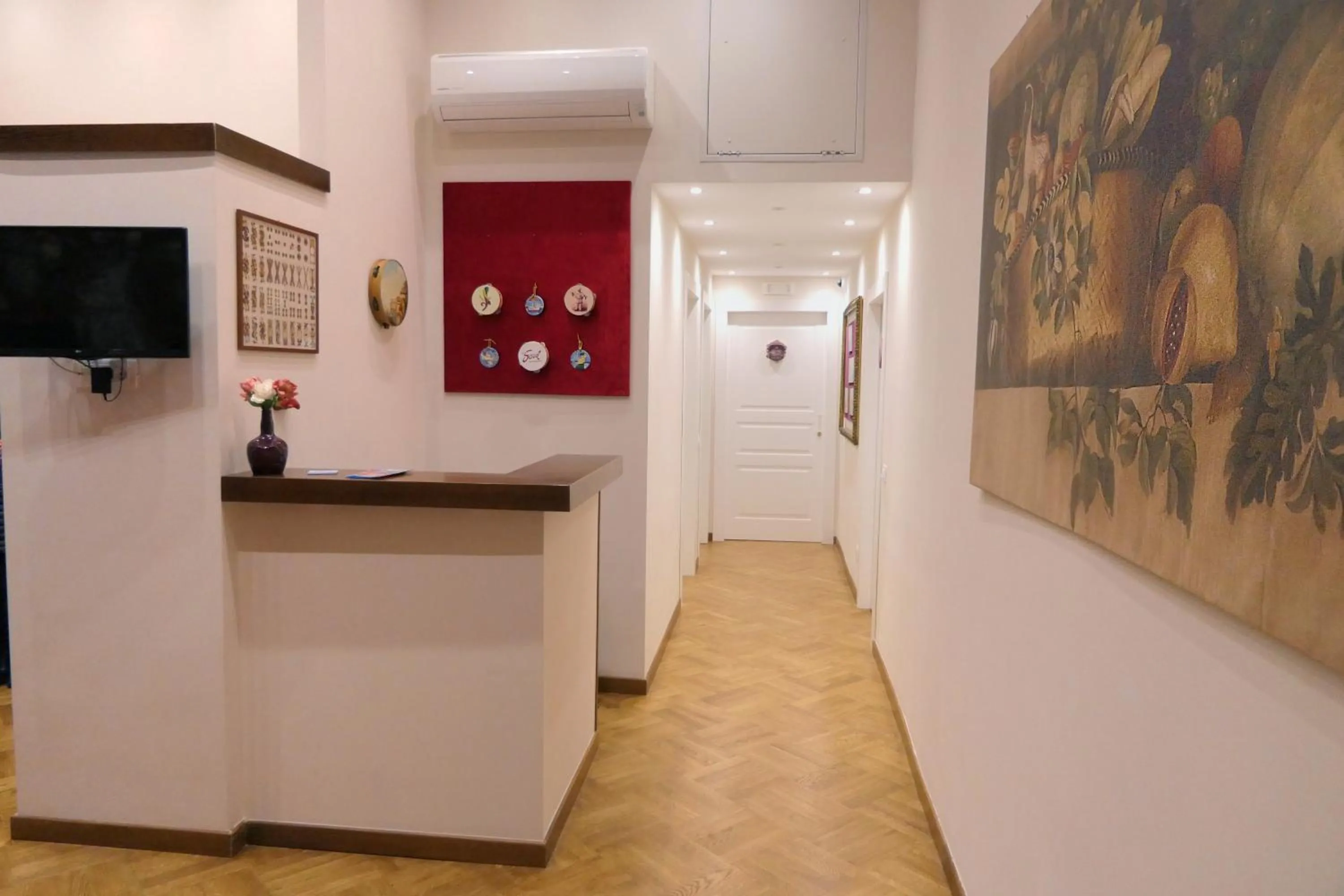 Communal lounge/ TV room in Spaccanapoli B&B City Soul