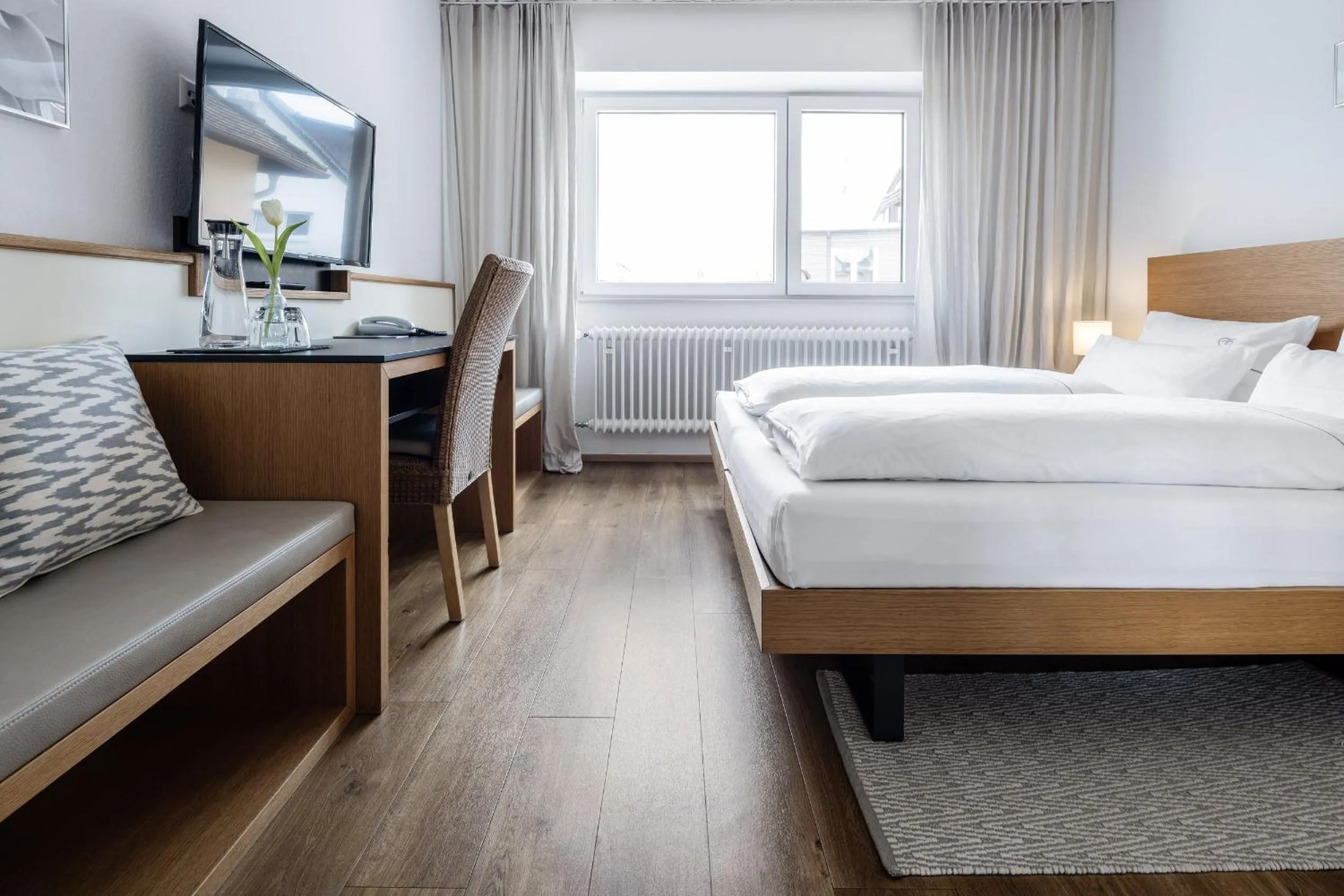 Bedroom, Bed in Villa Neugarten