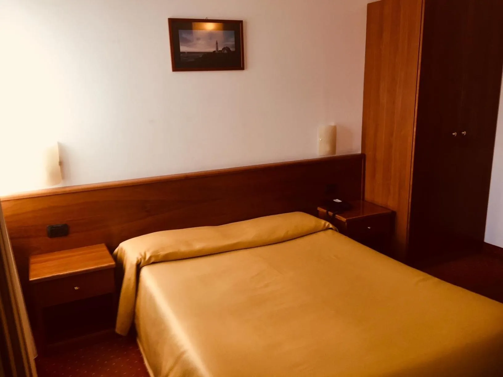 Bed in Hotel Serenella