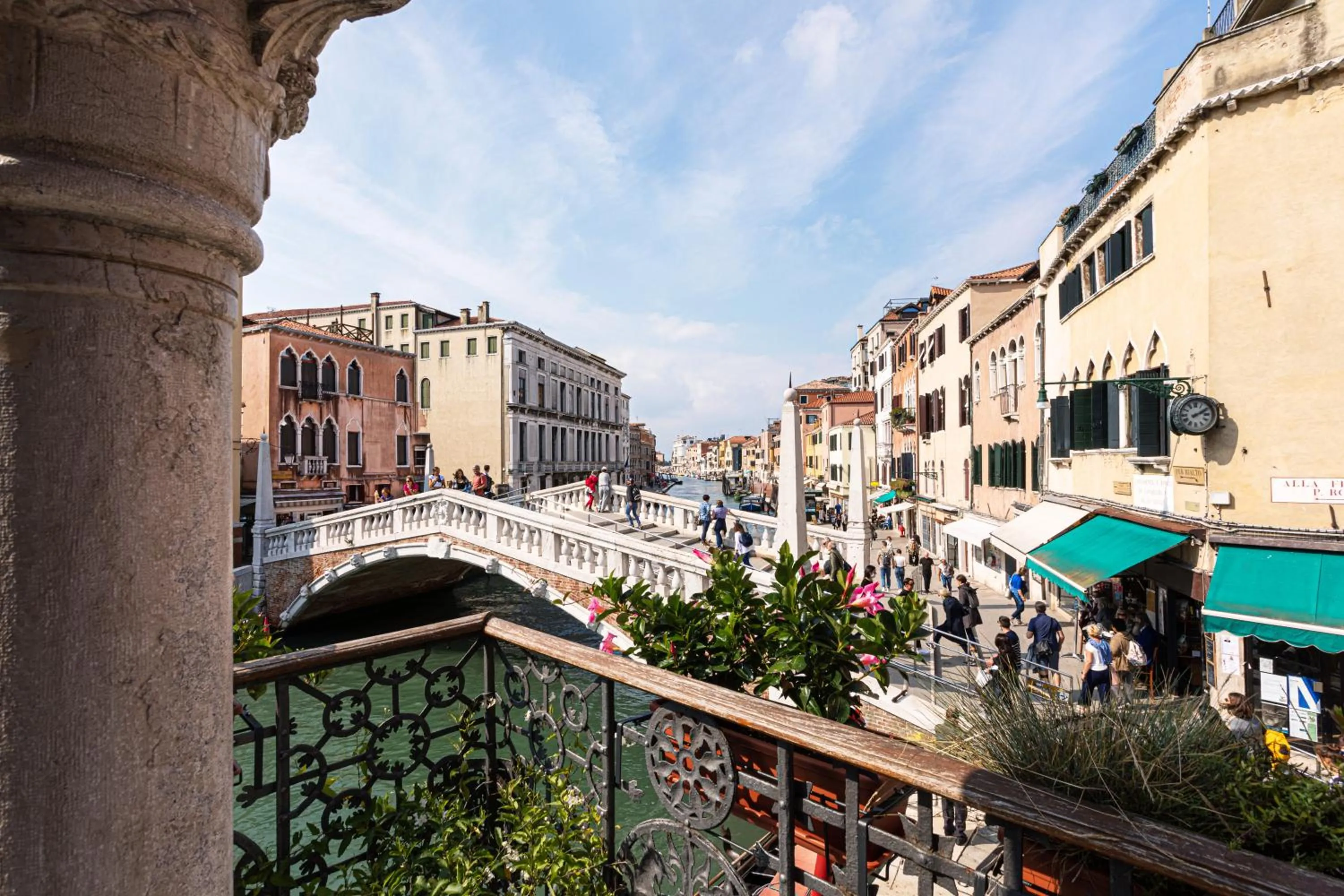 Balcony/Terrace in Palazzina Veneziana