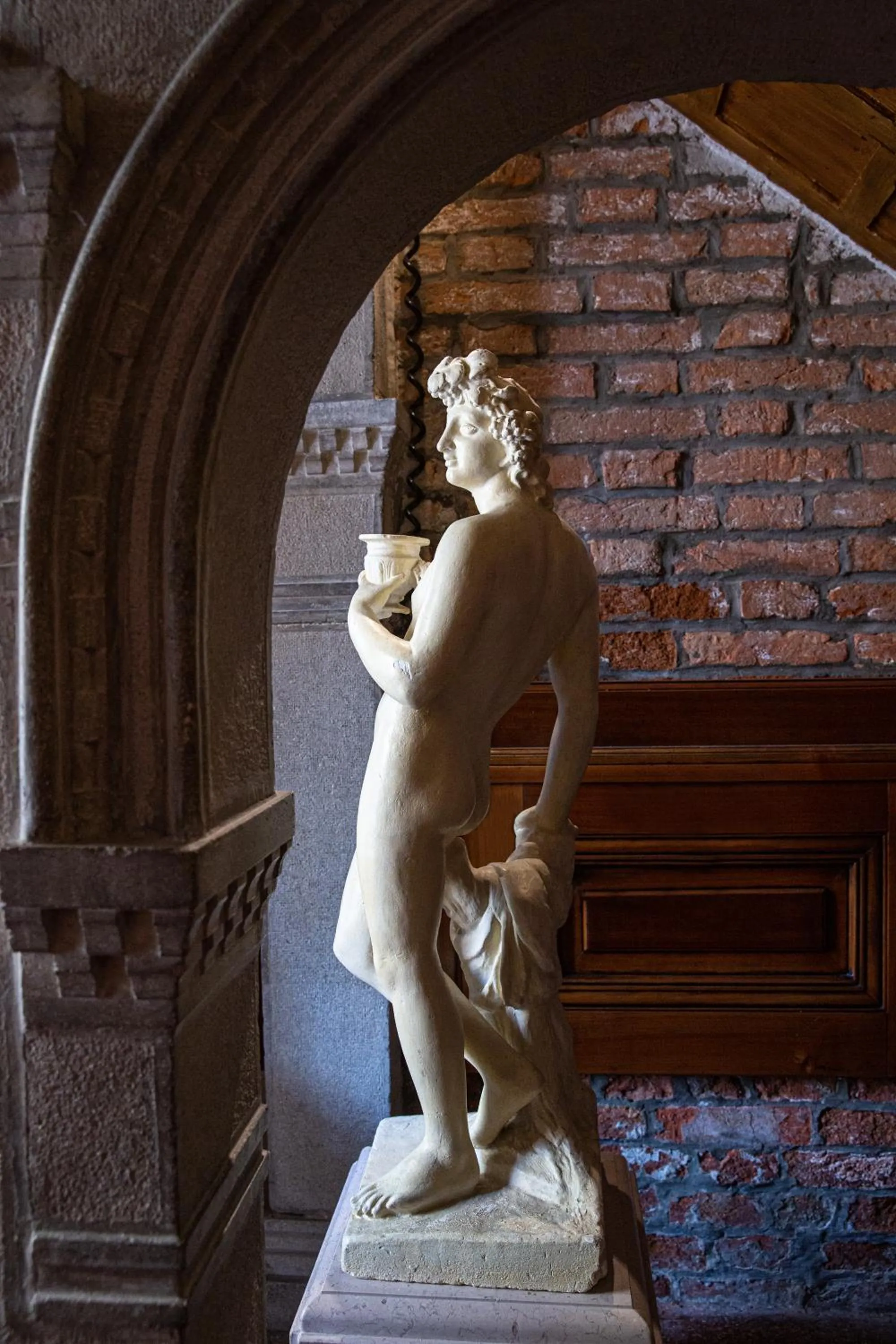 Decorative detail in Palazzina Veneziana