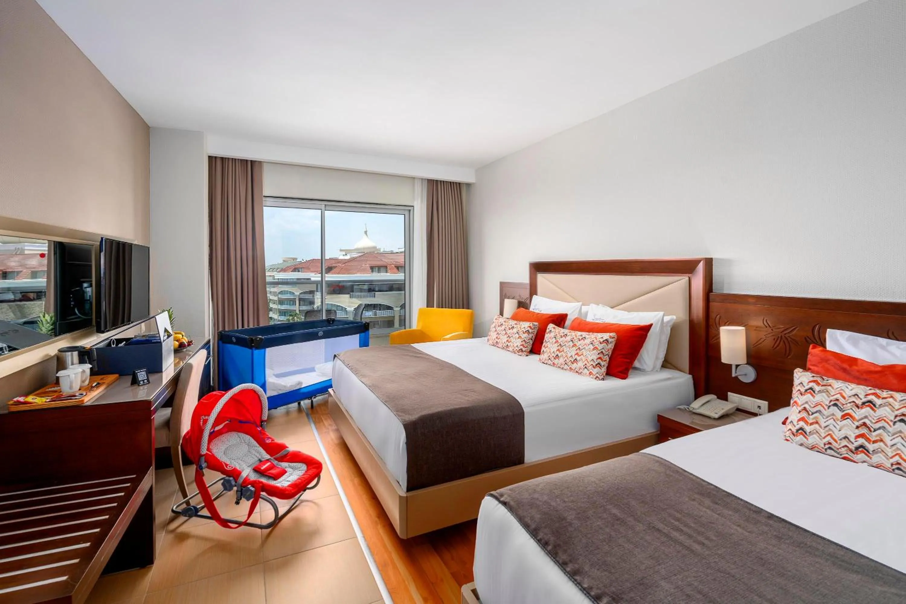 Photo of the whole room, Bed in Leodikya Kirman Premium - Ultra All Inclusive