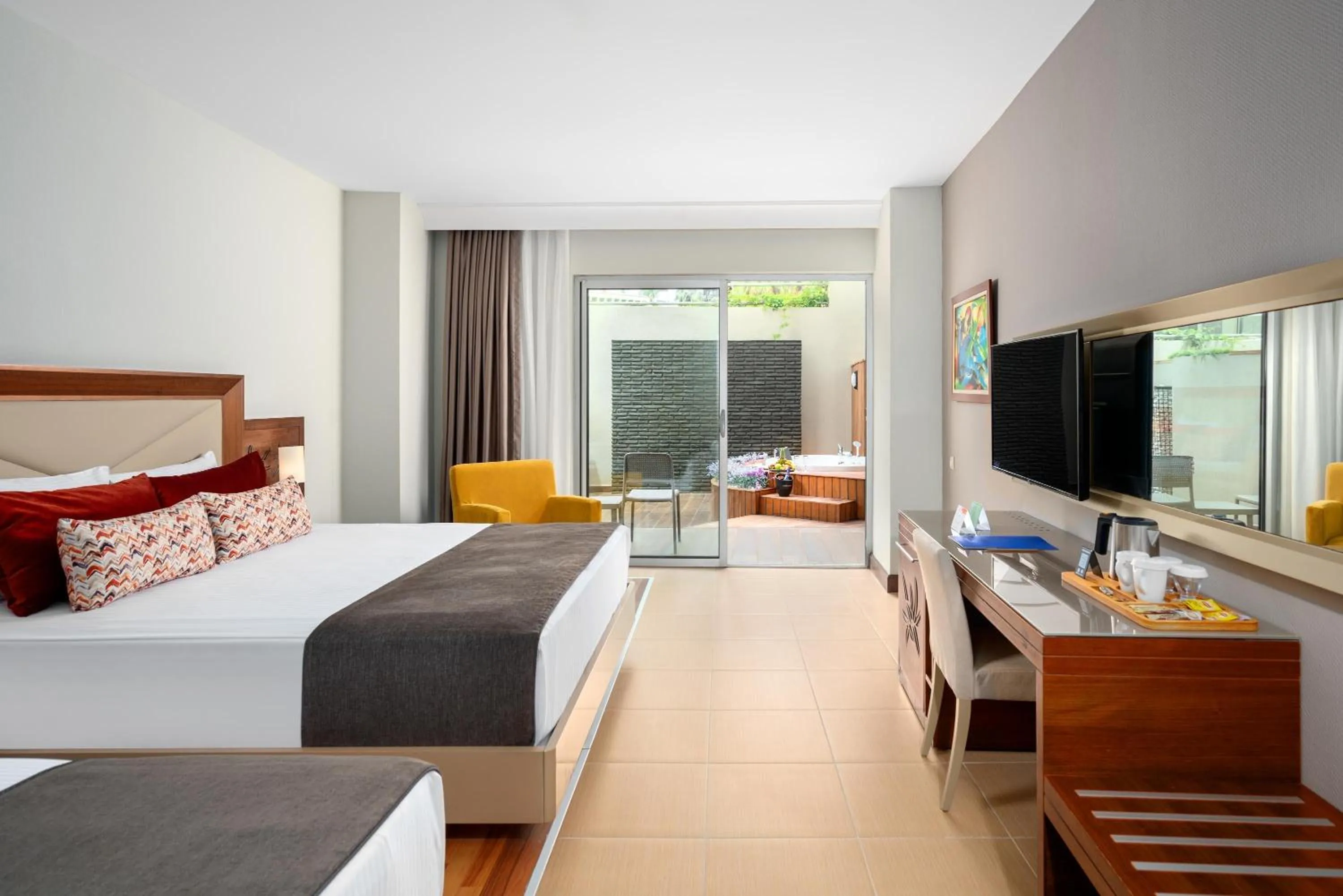 Photo of the whole room, Bed in Leodikya Kirman Premium - Ultra All Inclusive