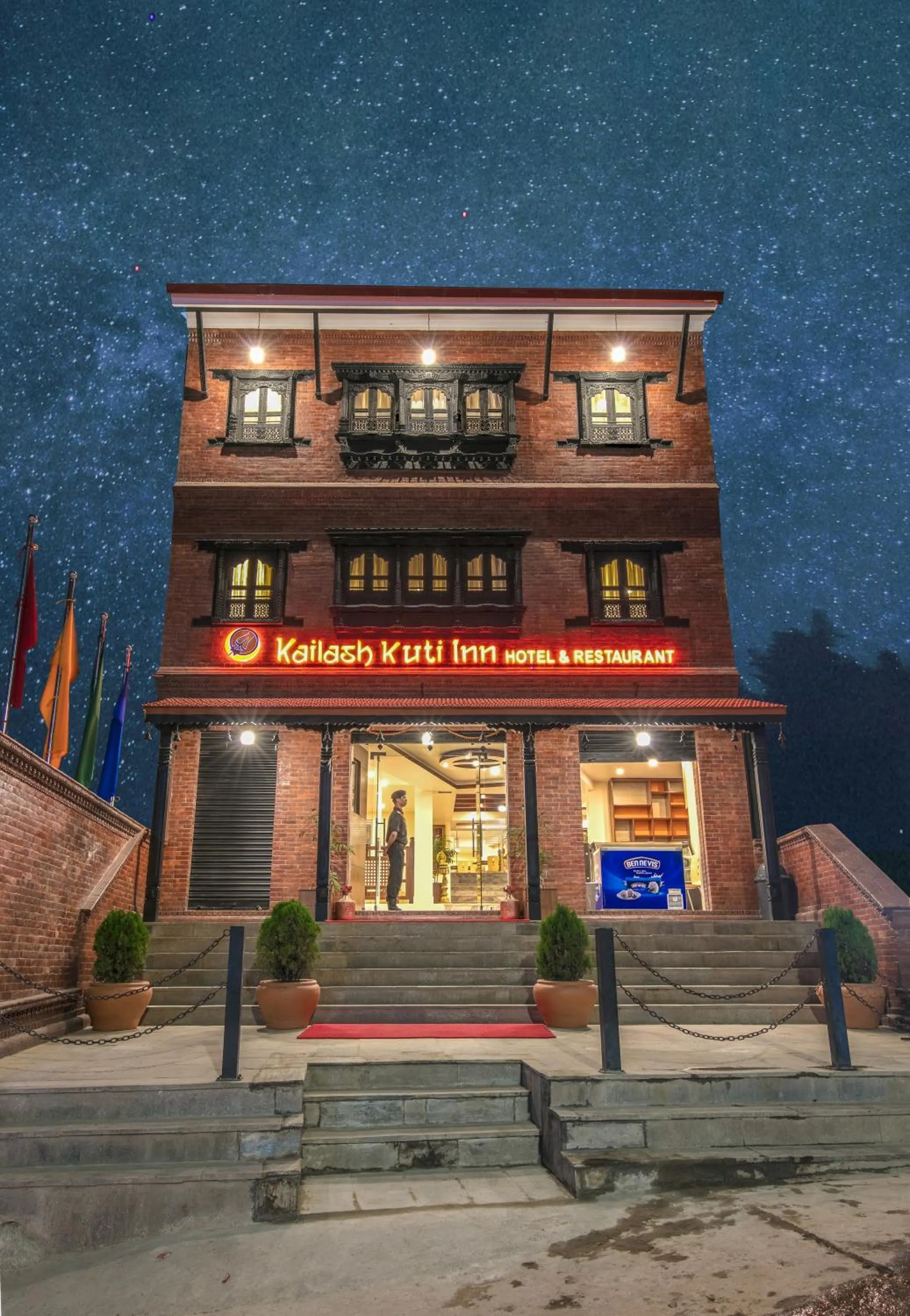 Property building in Kailash Kuti Inn