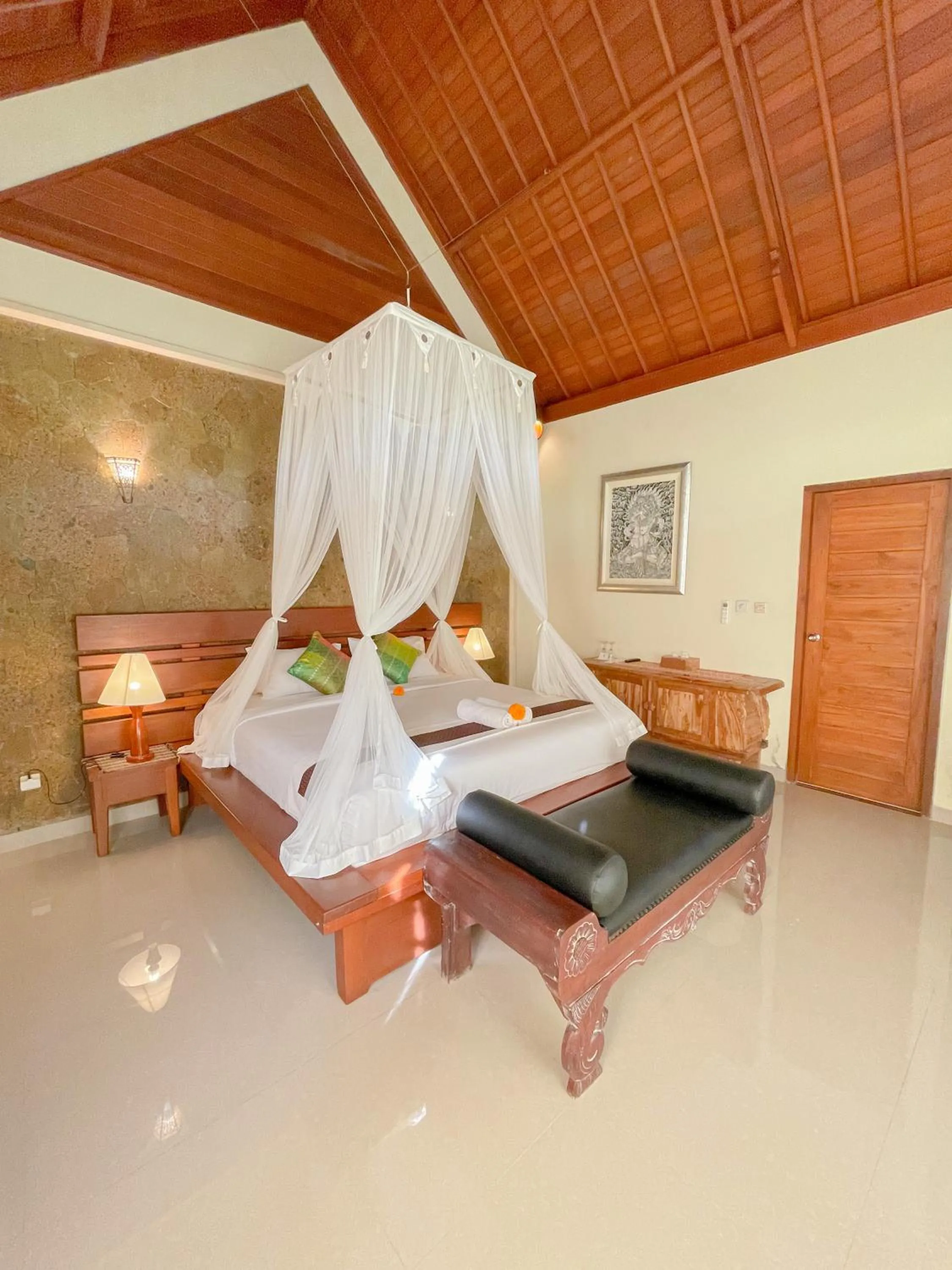 Bed in Mirah Guest House