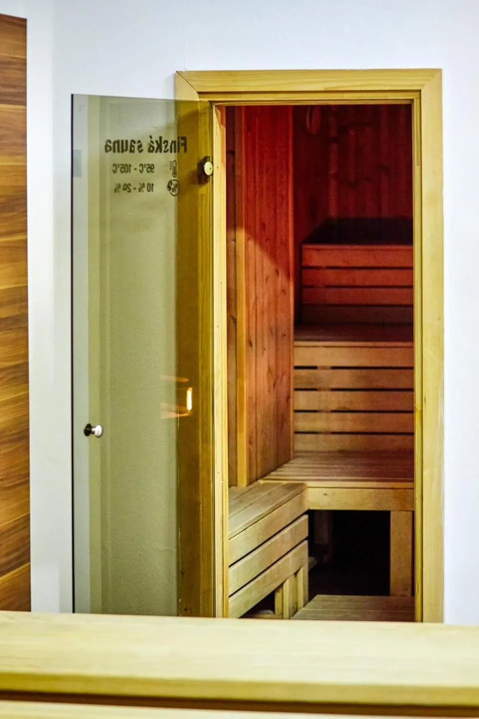 Sauna in Apartmany Fit Gym