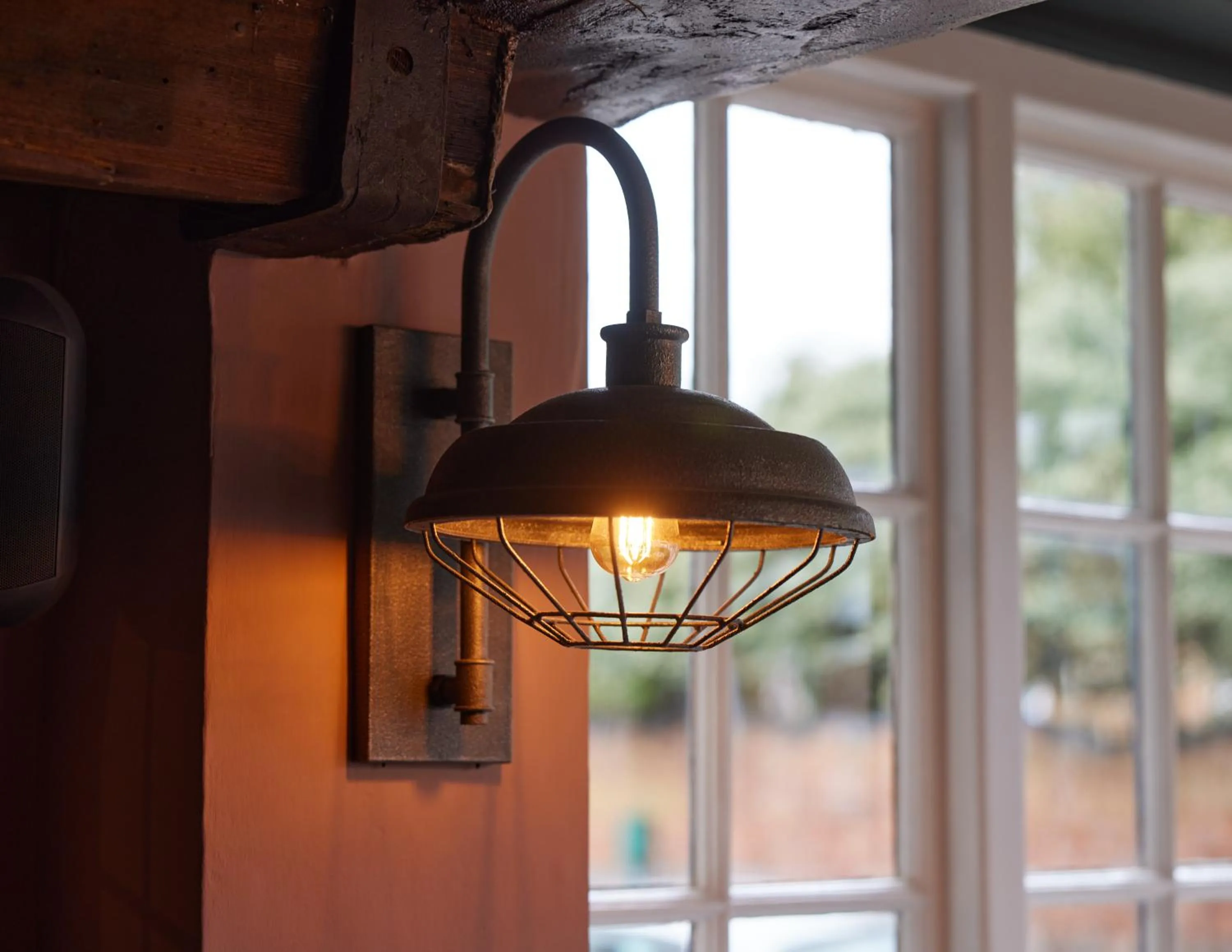 Decorative detail in Narborough Arms
