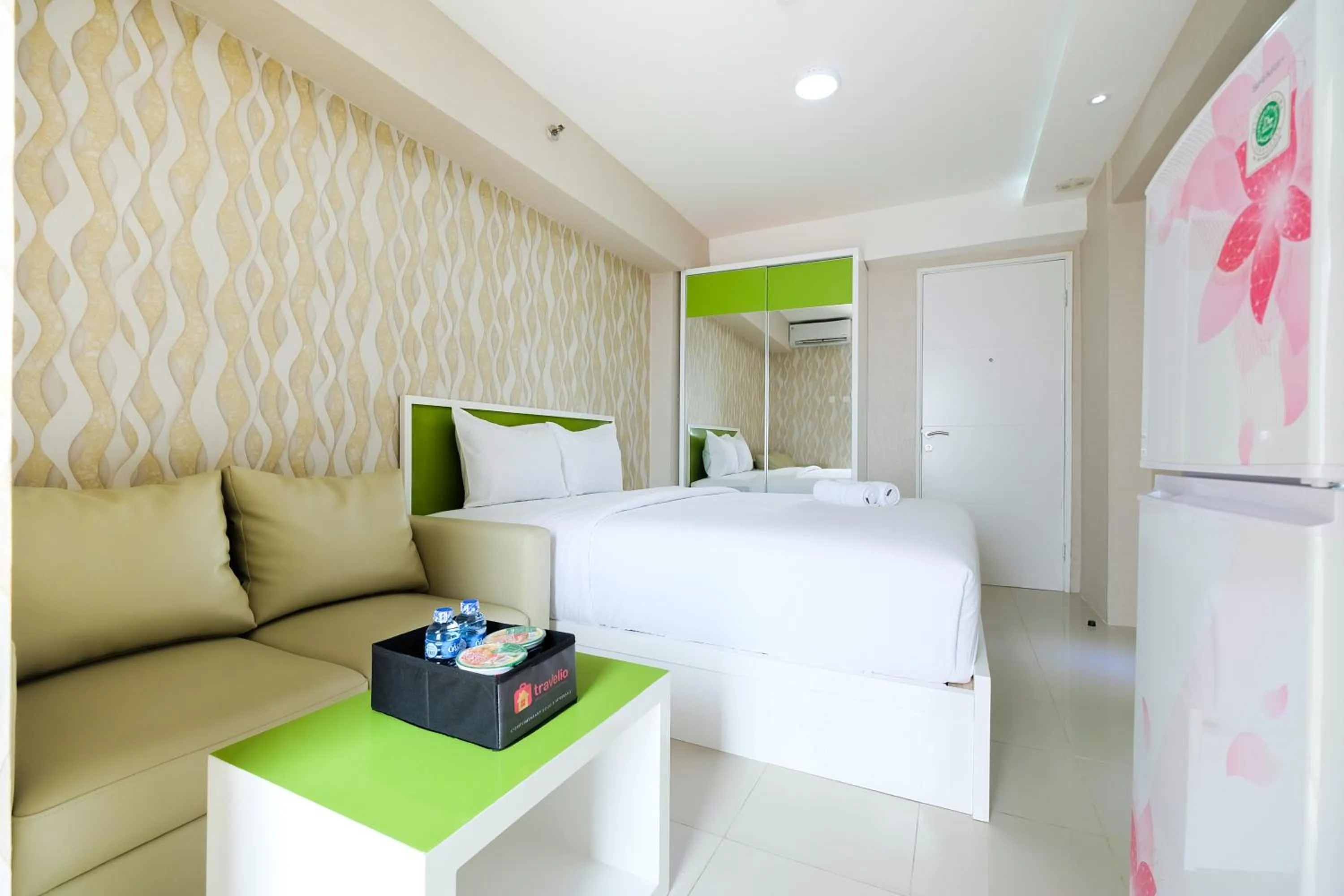 Apartment in Modern Studio Bassura City Apartment By Travelio