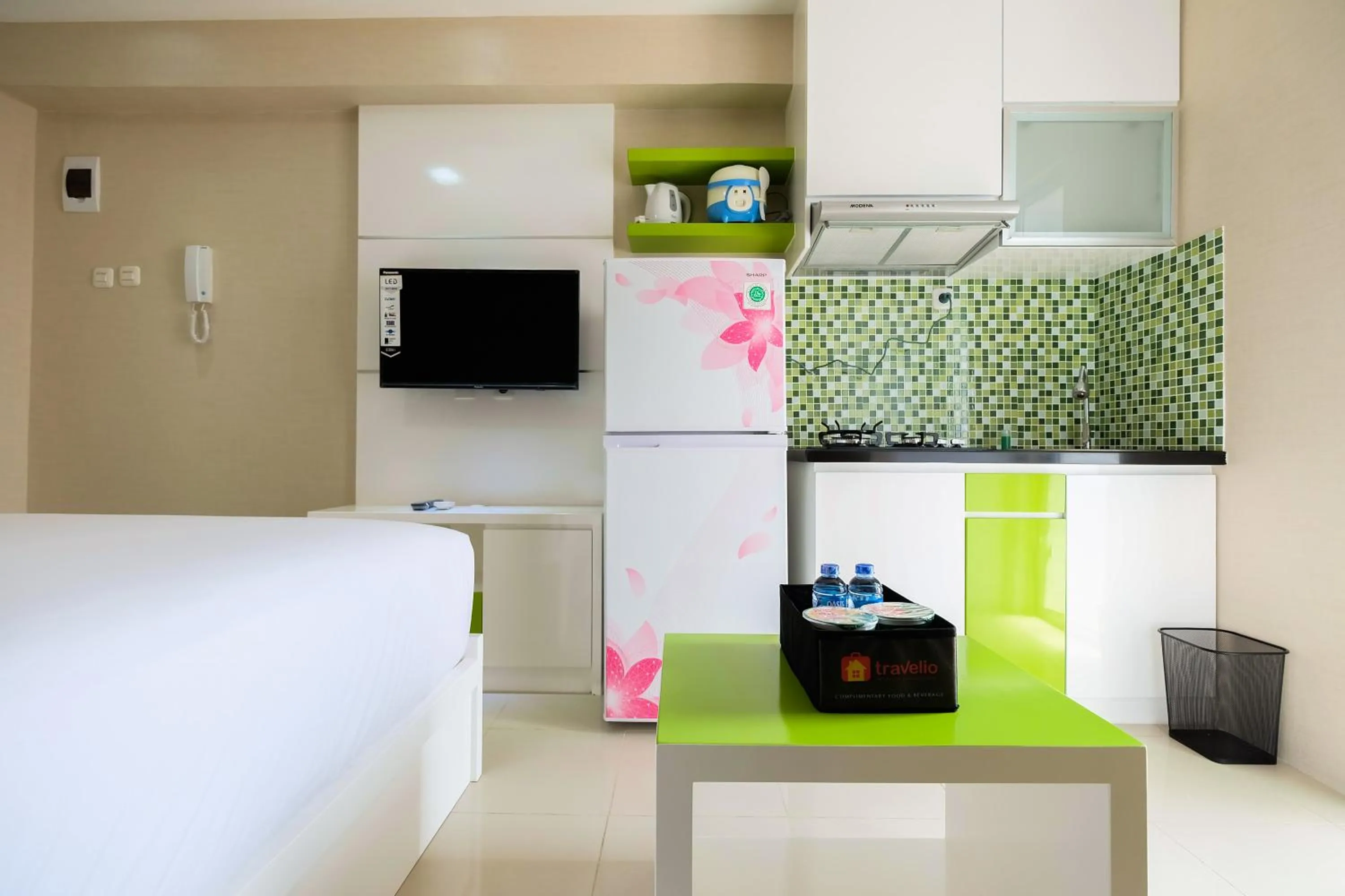 Apartment in Modern Studio Bassura City Apartment By Travelio