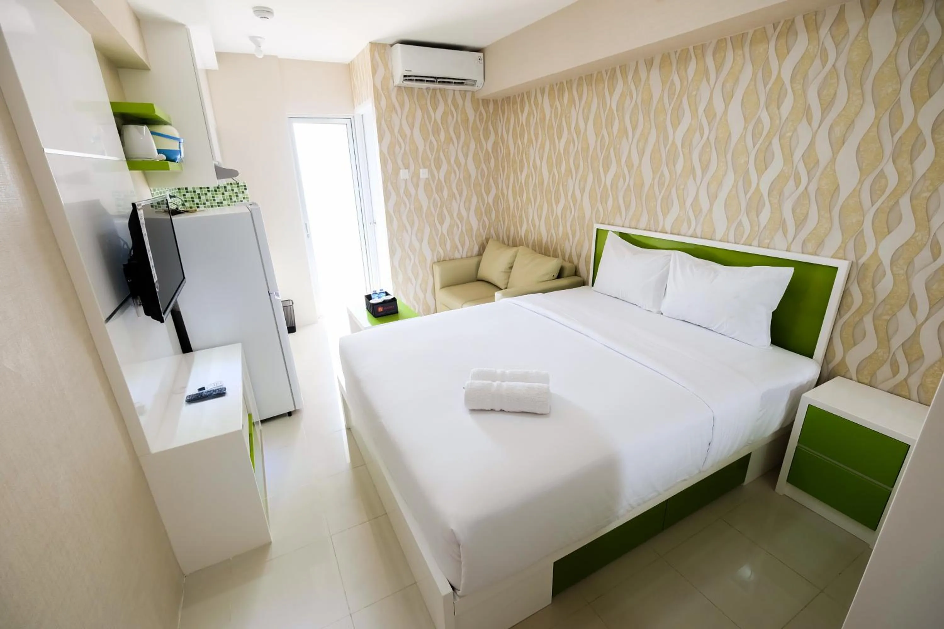 Apartment in Modern Studio Bassura City Apartment By Travelio