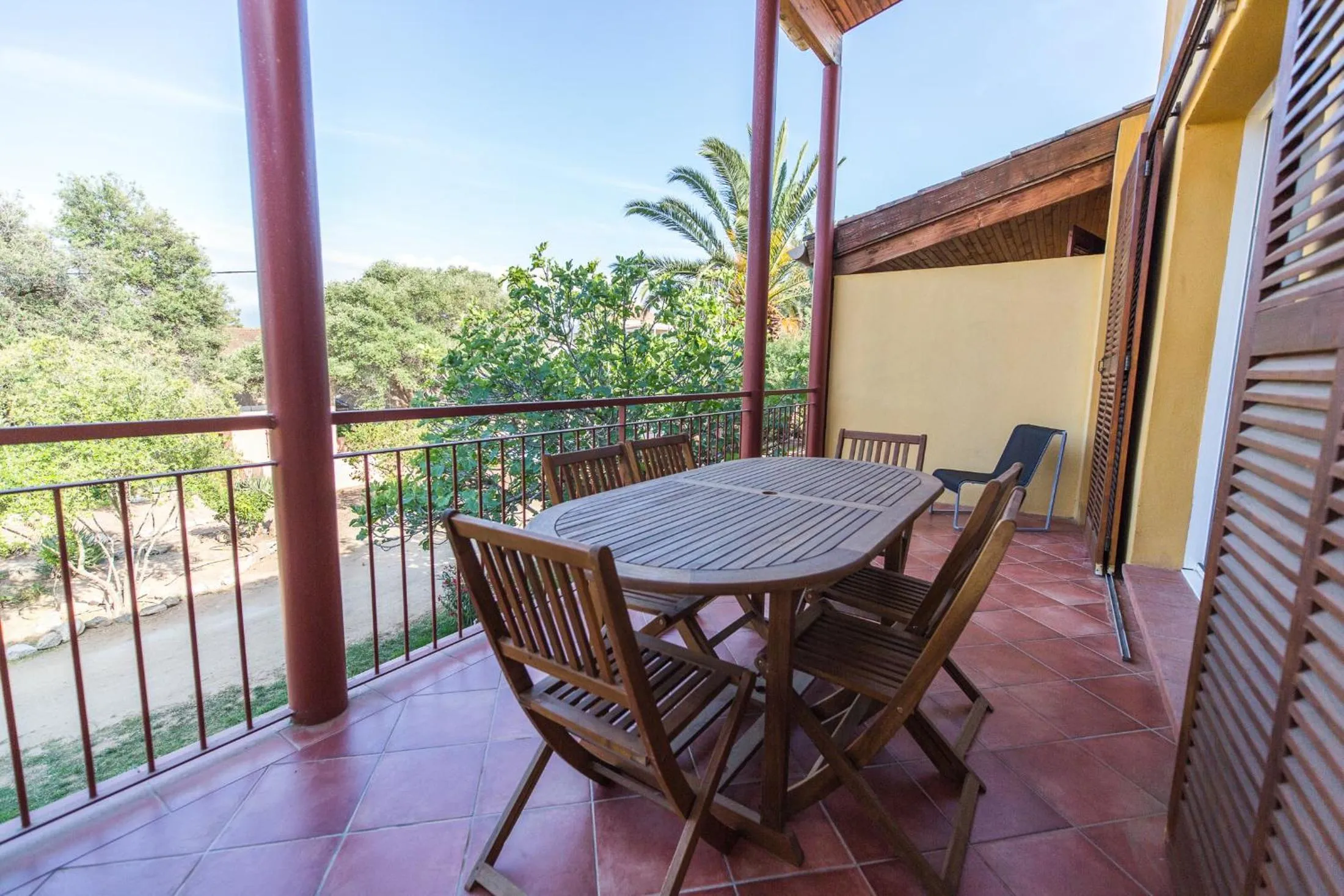 Garden view in Casa Vecchia rooms + apartments