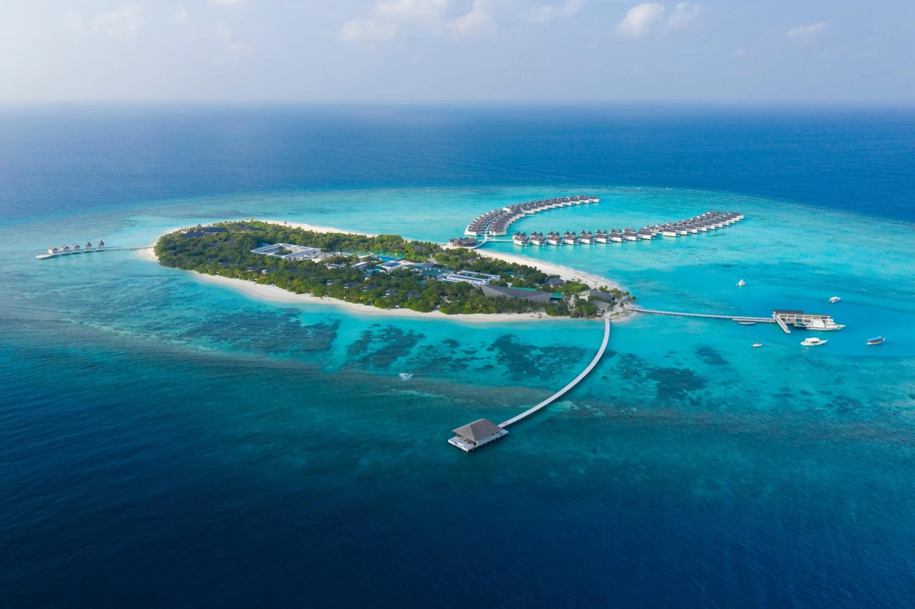 Bird's eye view in Kuredhivaru Resort and Spa - Maldives