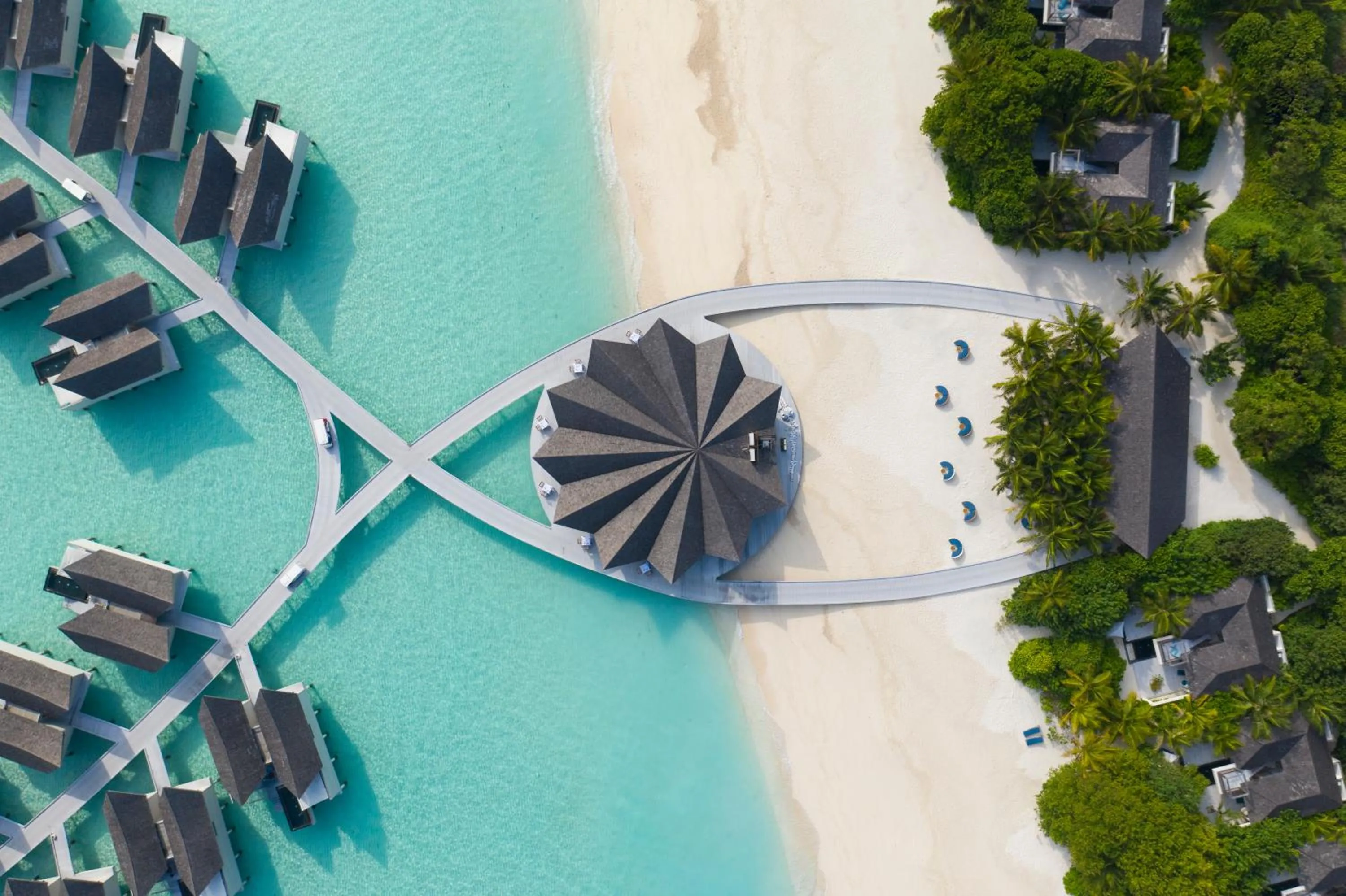 Property building in Kuredhivaru Resort and Spa - Maldives