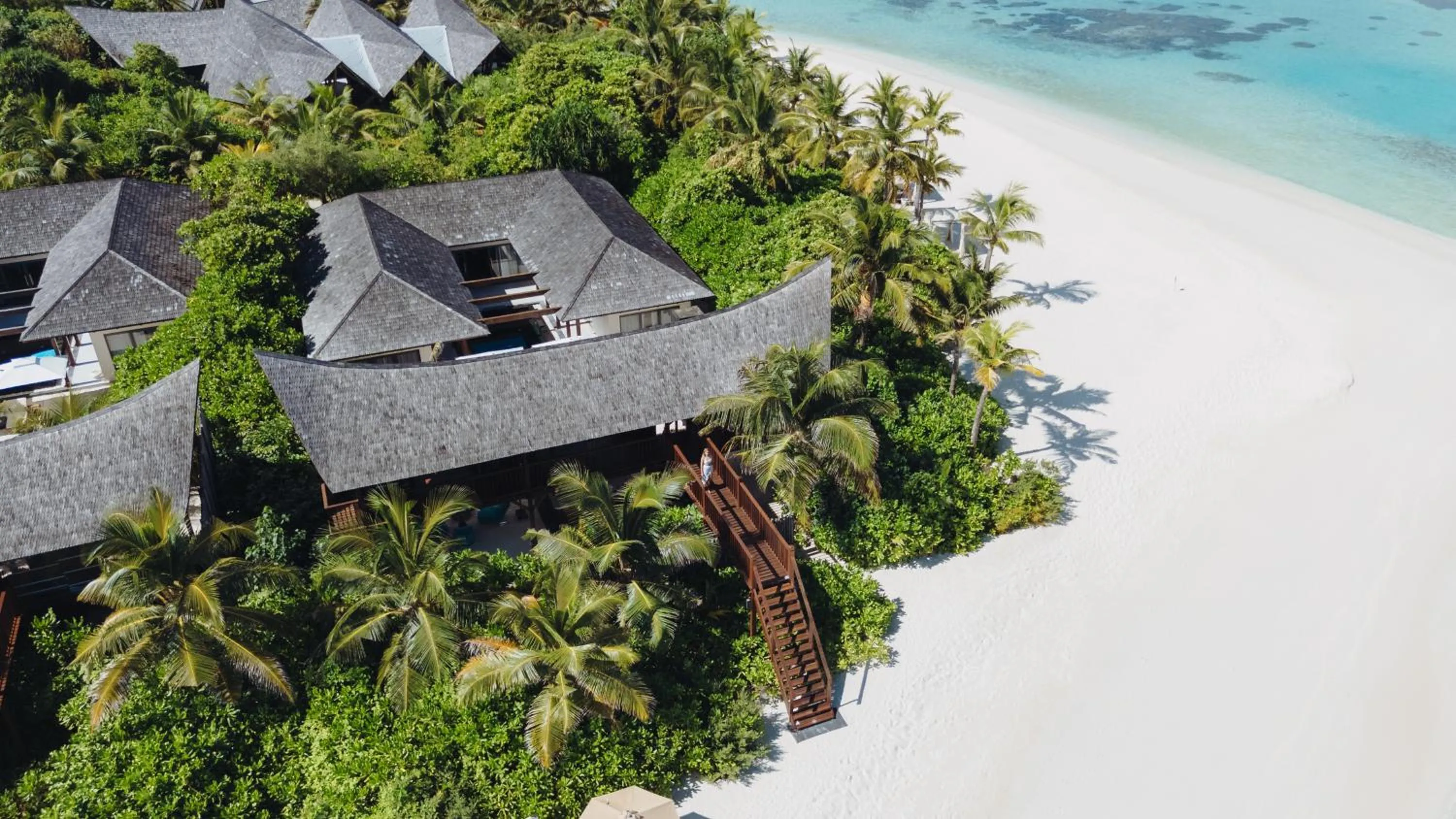 Bird's eye view in Kuredhivaru Resort and Spa - Maldives