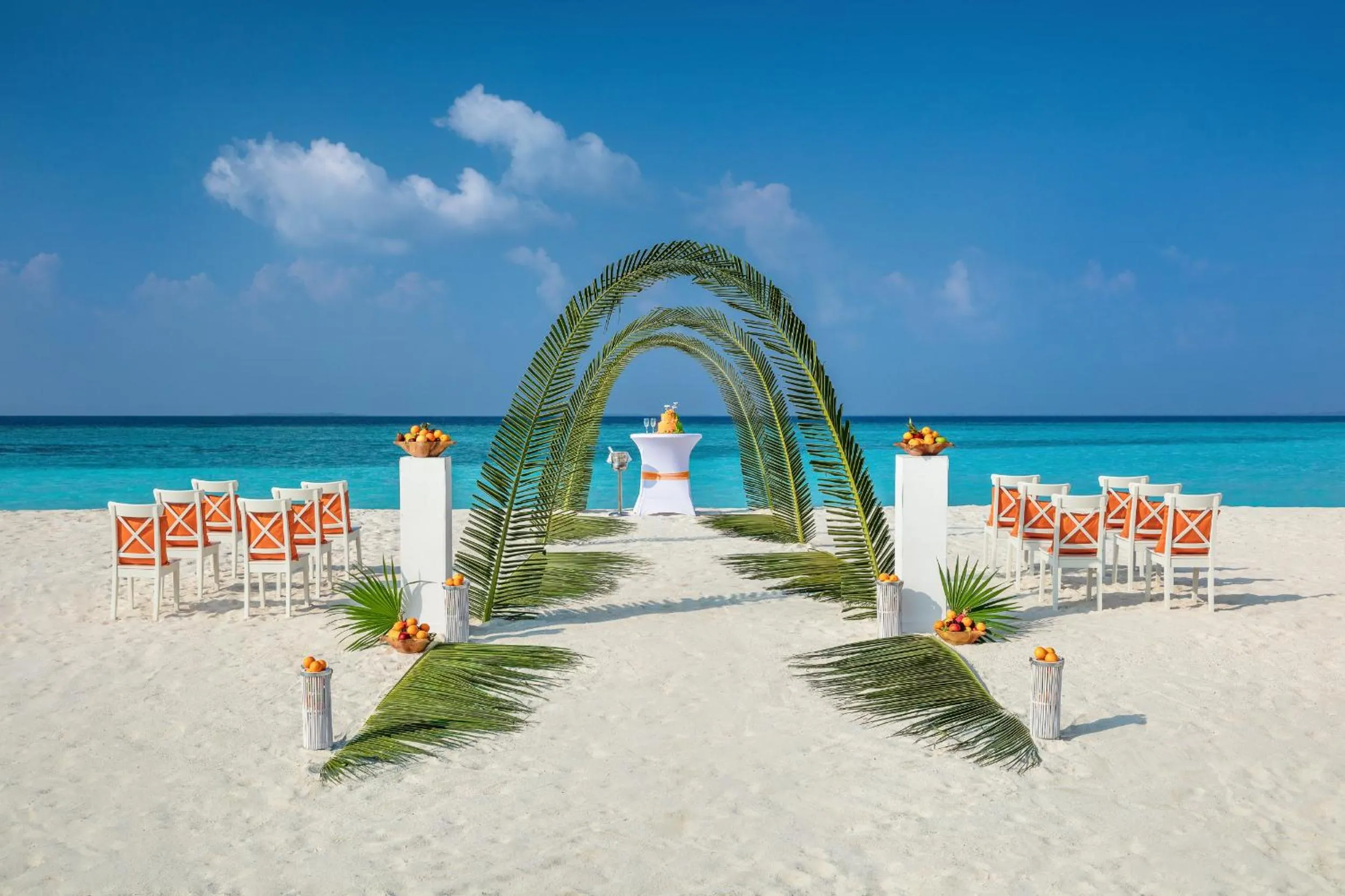 wedding in Kuredhivaru Resort and Spa - Maldives