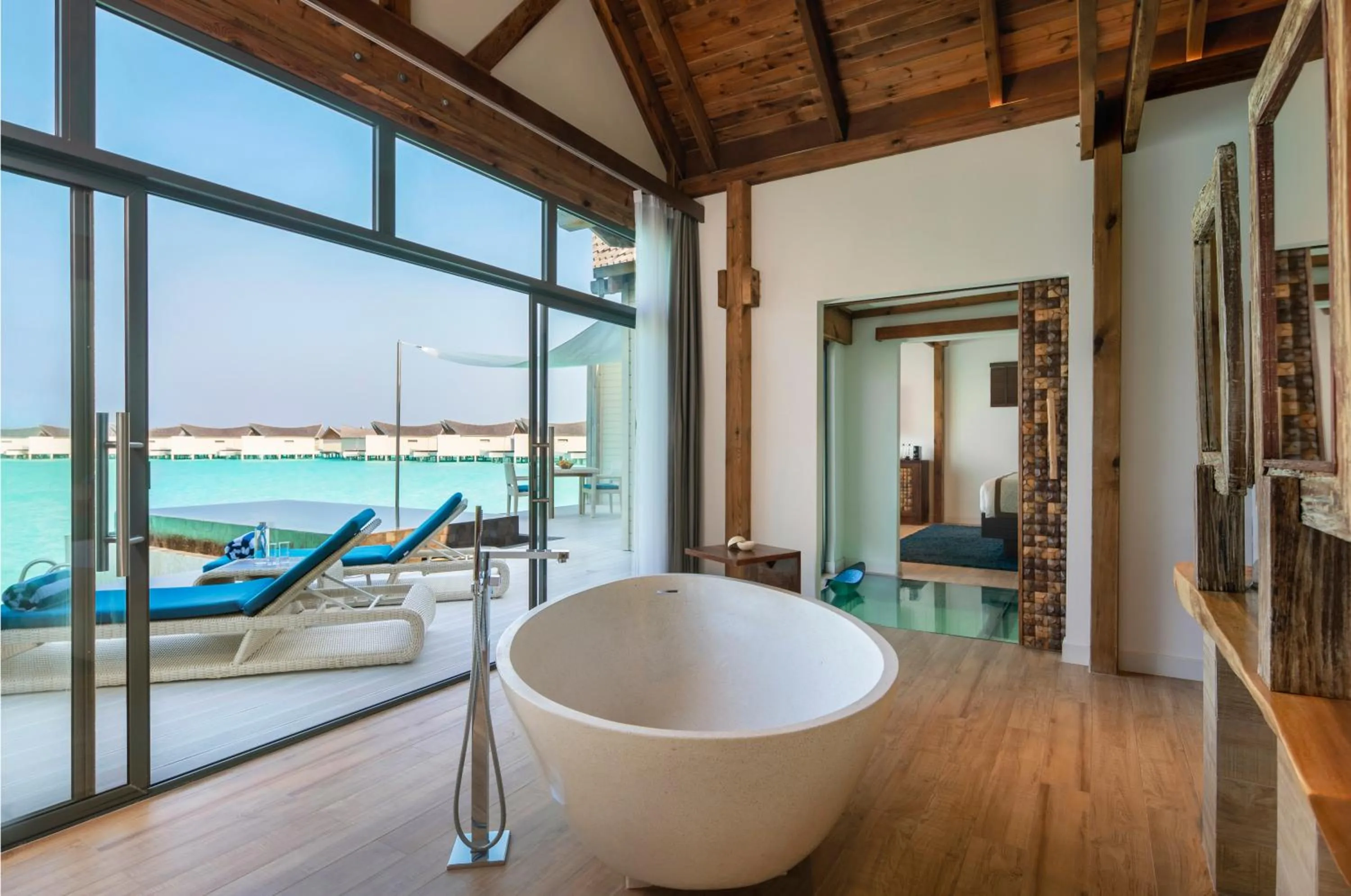 Bathroom in Kuredhivaru Resort and Spa - Maldives
