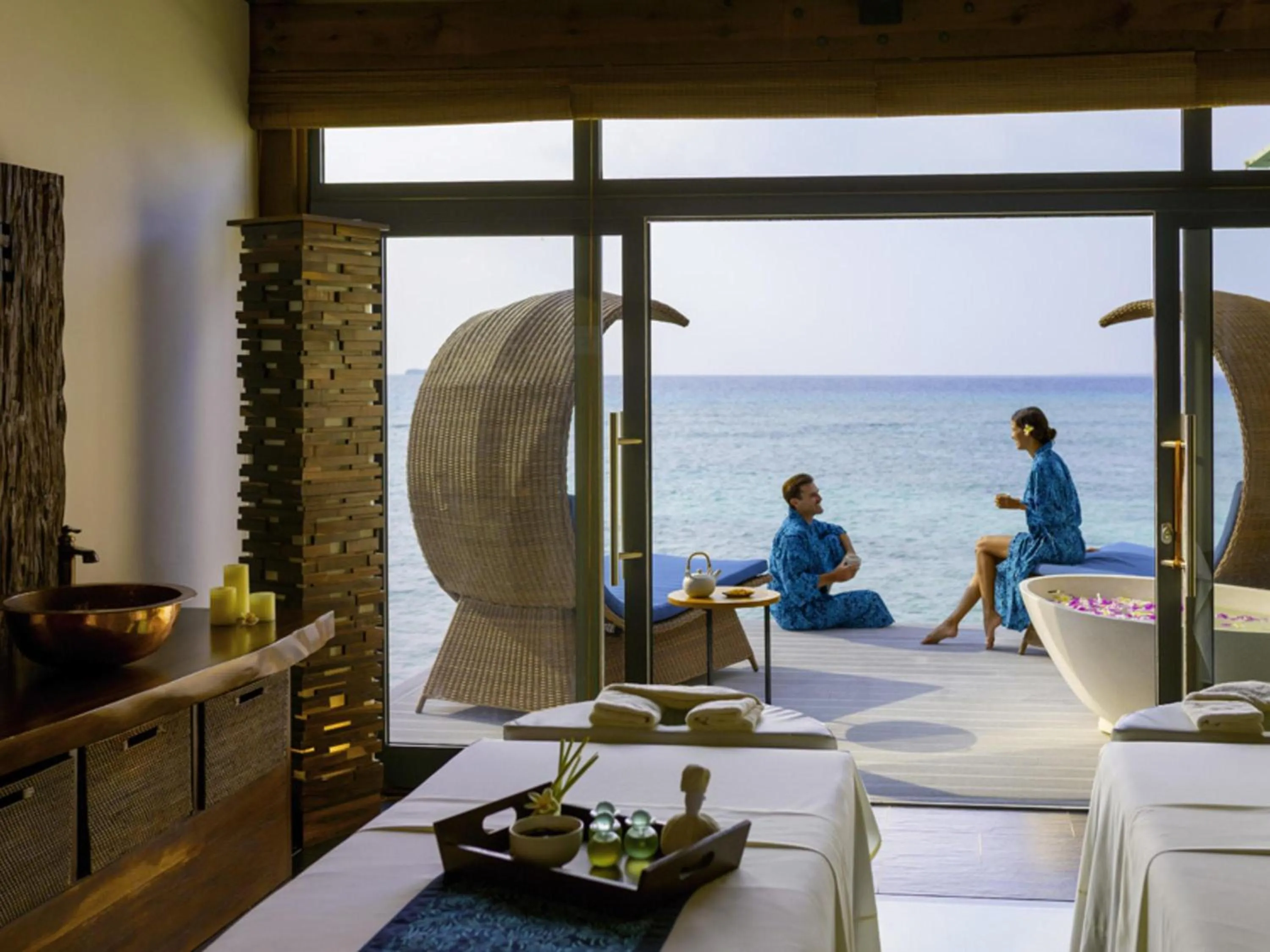 Spa and wellness centre/facilities in Kuredhivaru Resort and Spa - Maldives