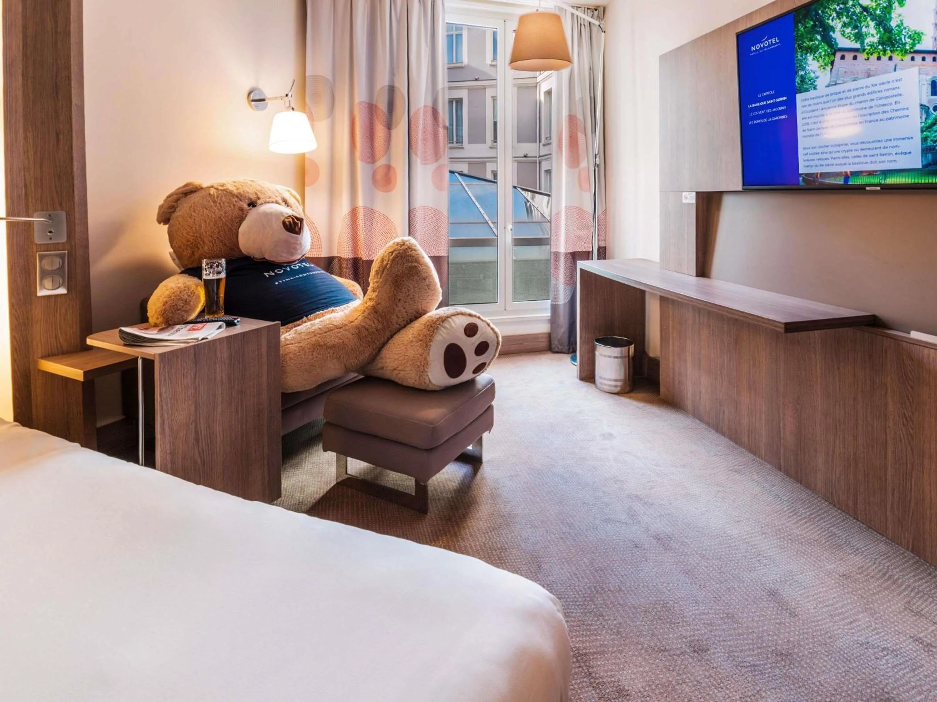 Bedroom, Bed in Novotel Toulouse Centre Wilson