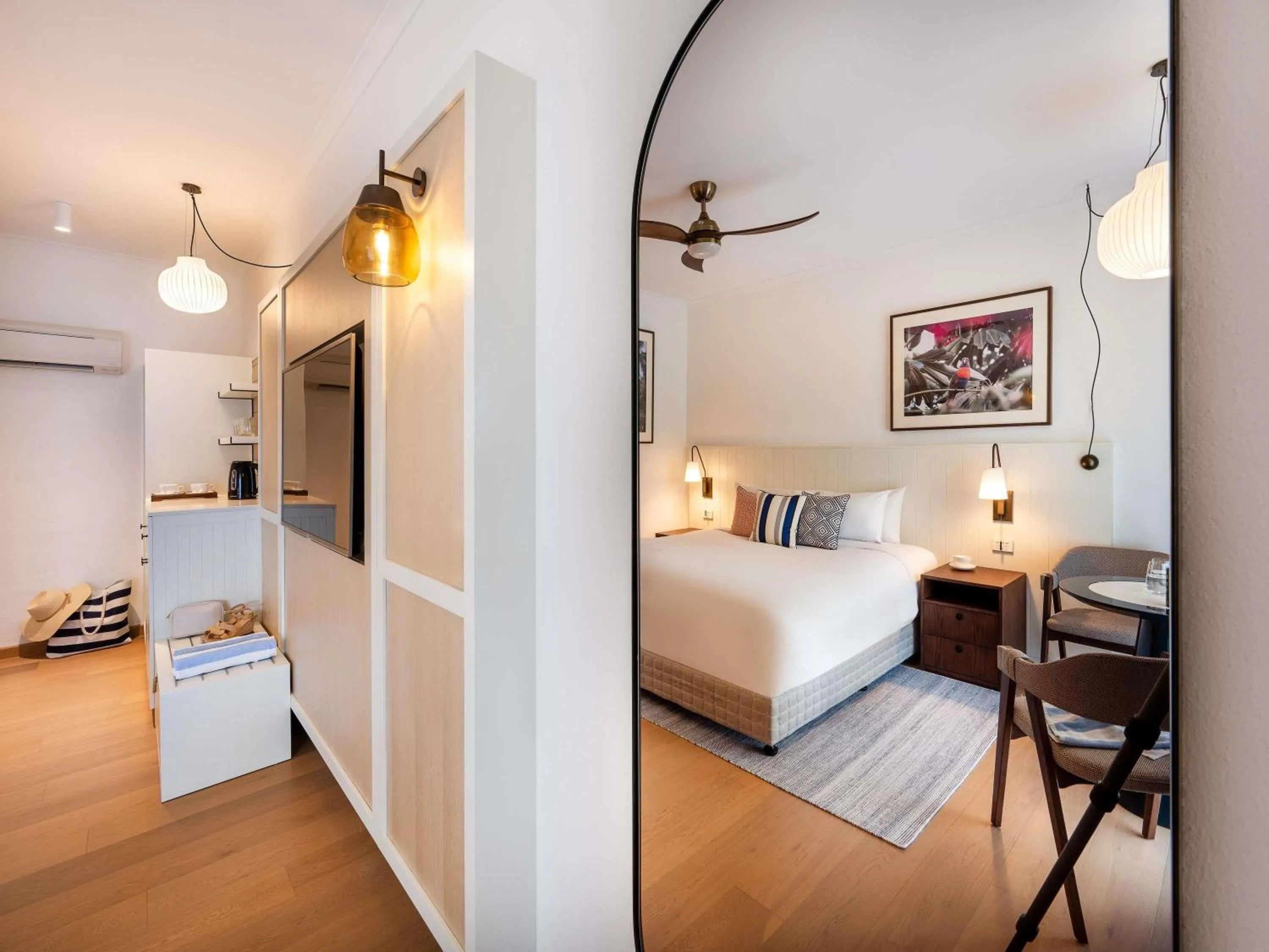 Bedroom, Bed in Mantra Club Croc