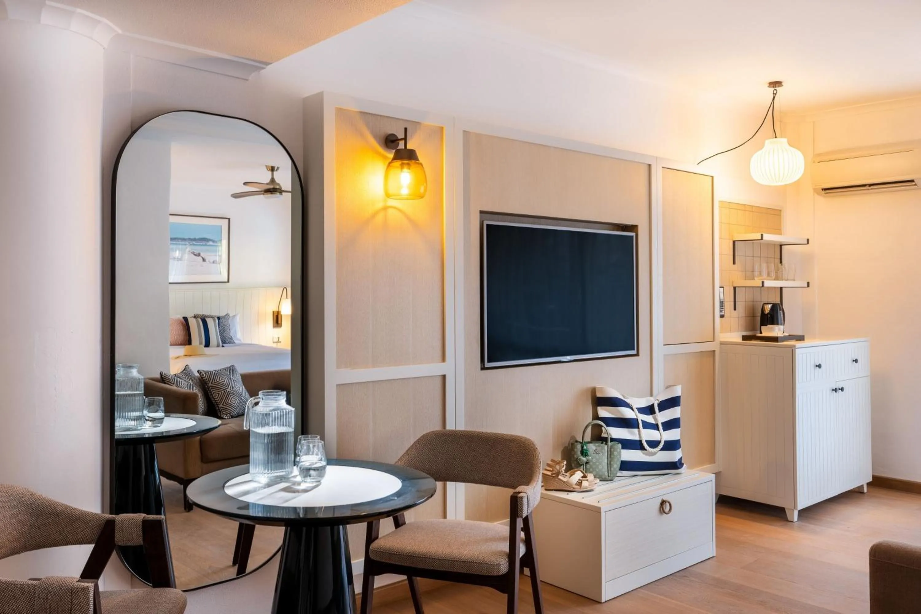 Seating area in Mantra Club Croc