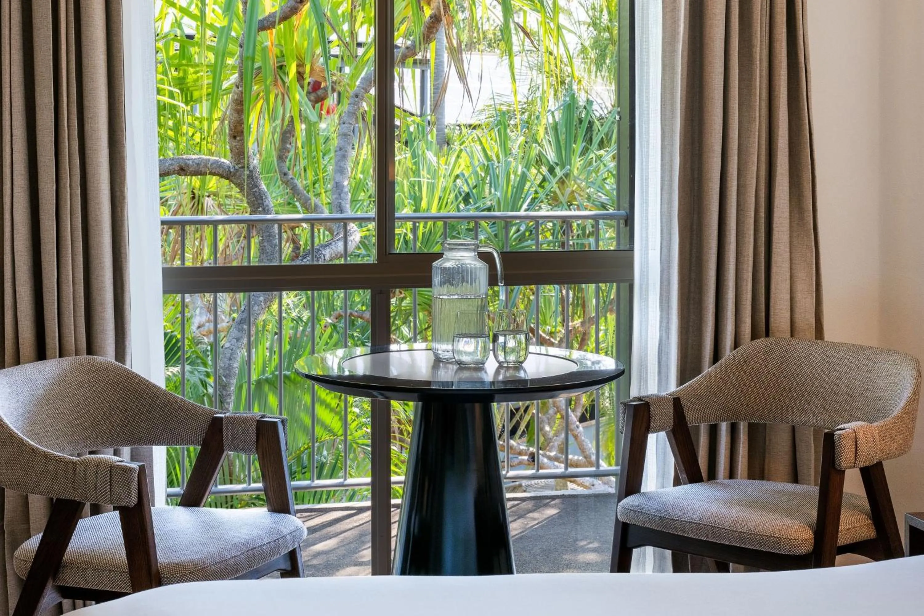 Garden view in Mantra Club Croc