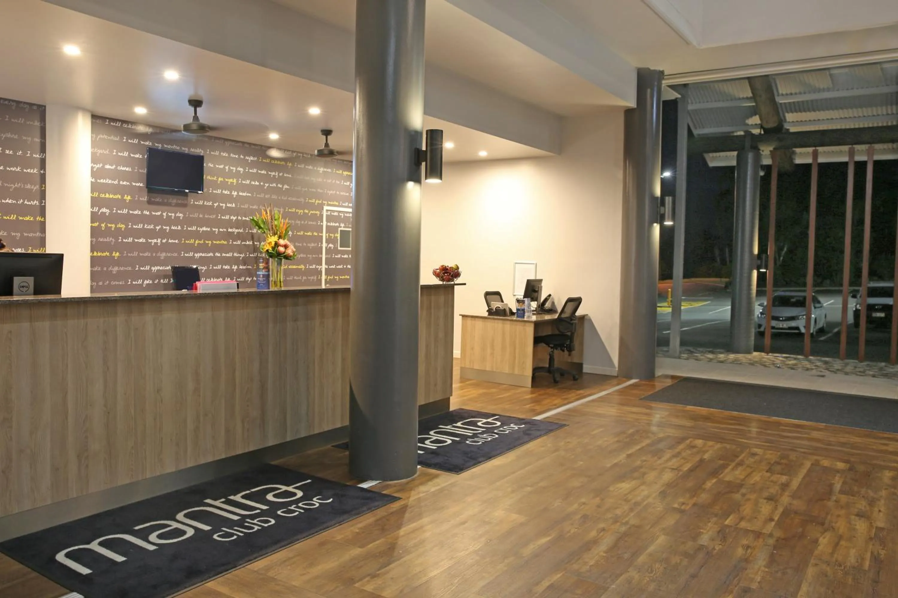 Facade/entrance in Mantra Club Croc