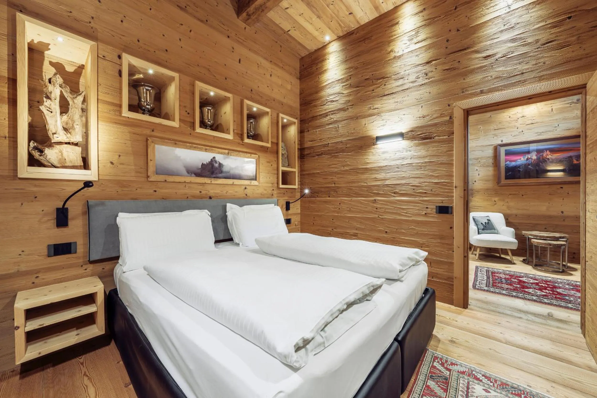 Bedroom, Bed in Hotel Villa Alpina ***S