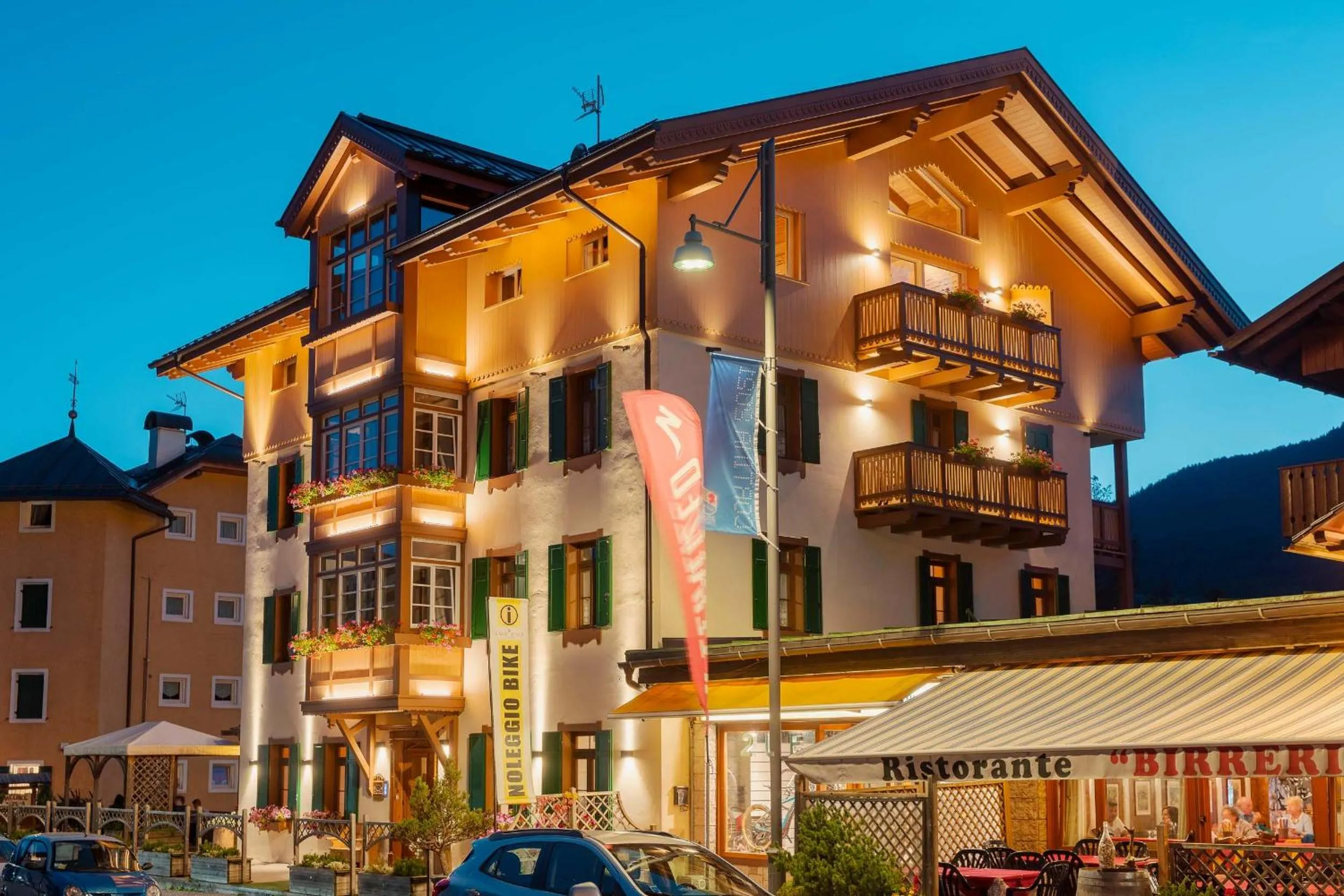 Property building in Hotel Villa Alpina ***S