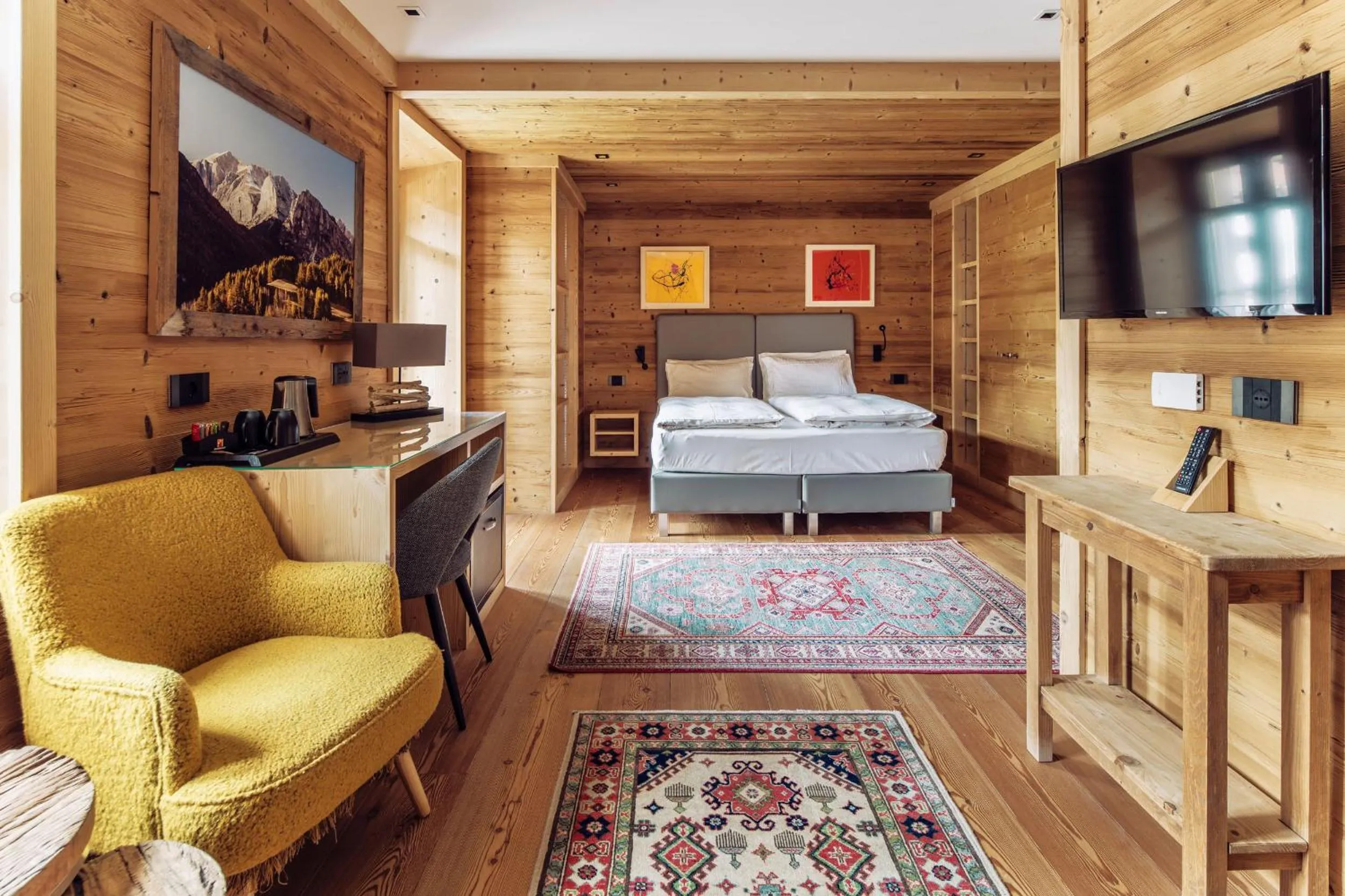 Bed in Hotel Villa Alpina ***S