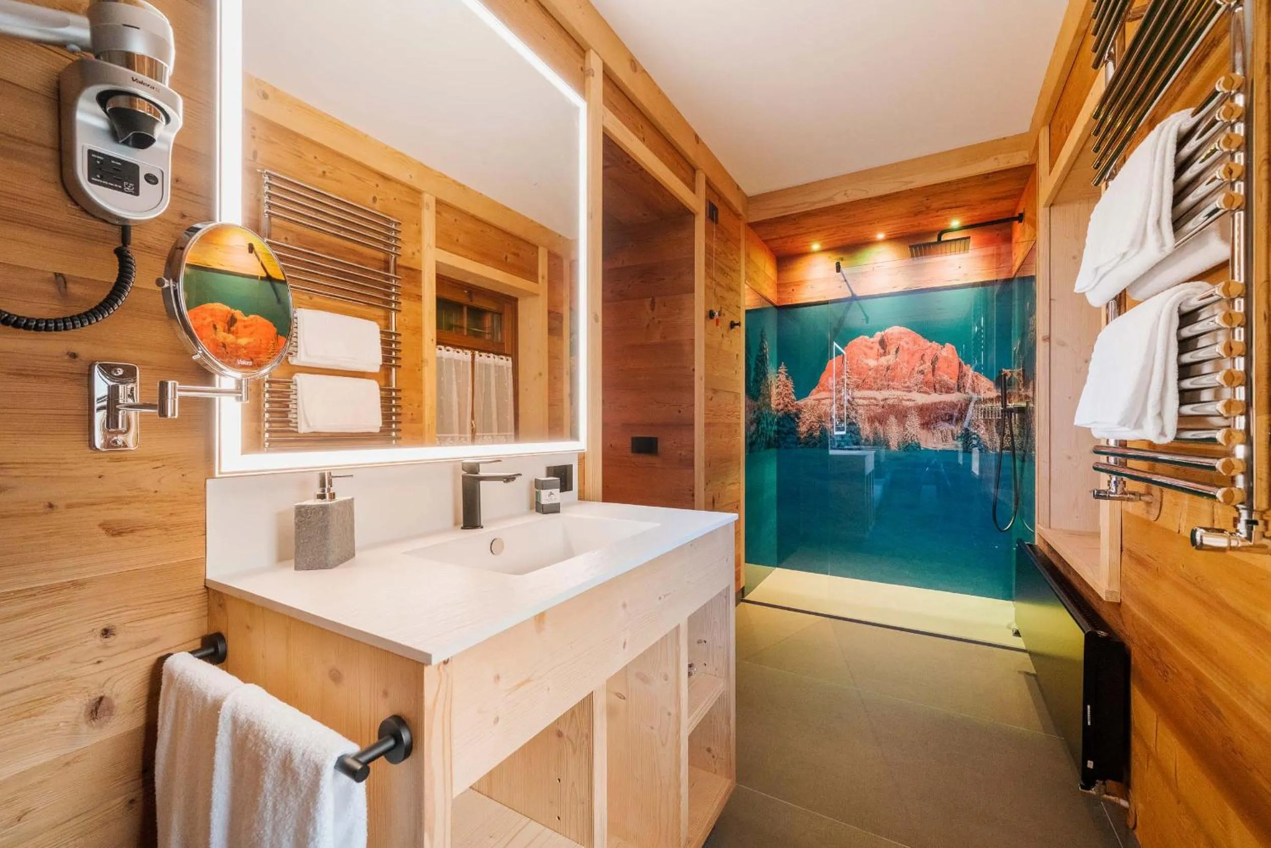 Bathroom in Hotel Villa Alpina ***S