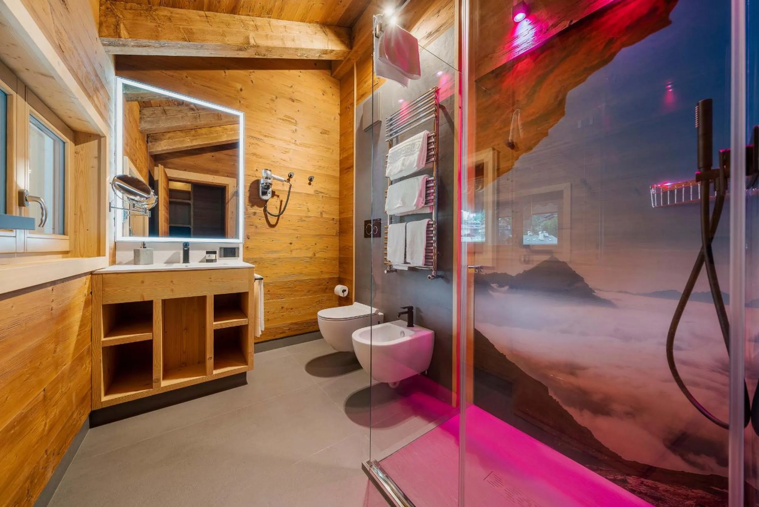 Bathroom in Hotel Villa Alpina ***S